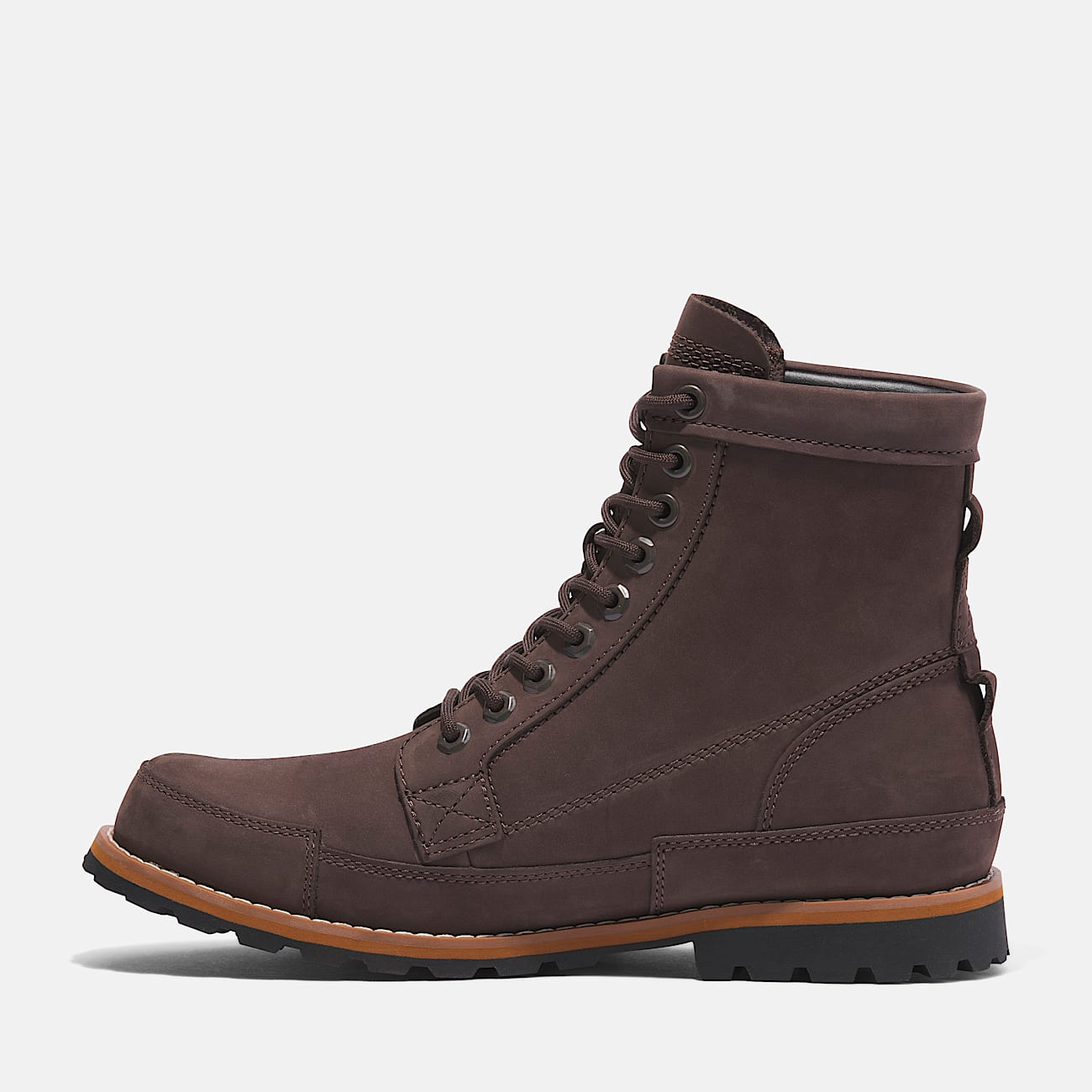 Timberland® Originals Mid Lace-Up Boot for Men in Dark Brown - 6