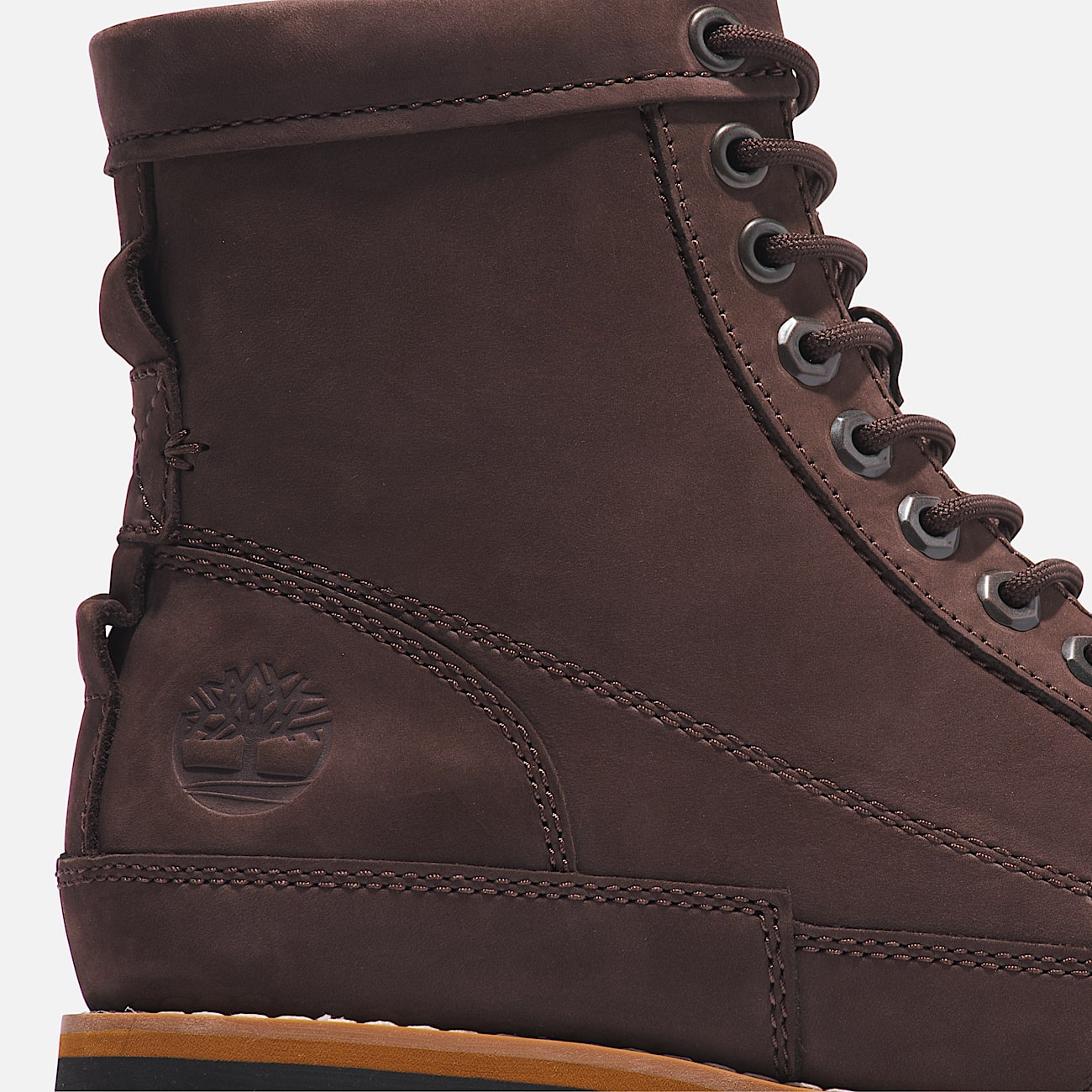 Timberland® Originals Mid Lace-Up Boot for Men in Dark Brown - 7