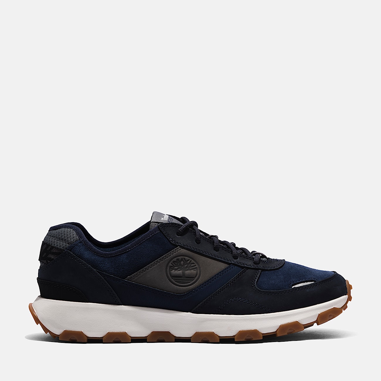 Basket basse à lacets Winsor Park pour homme en bleu foncé - 1