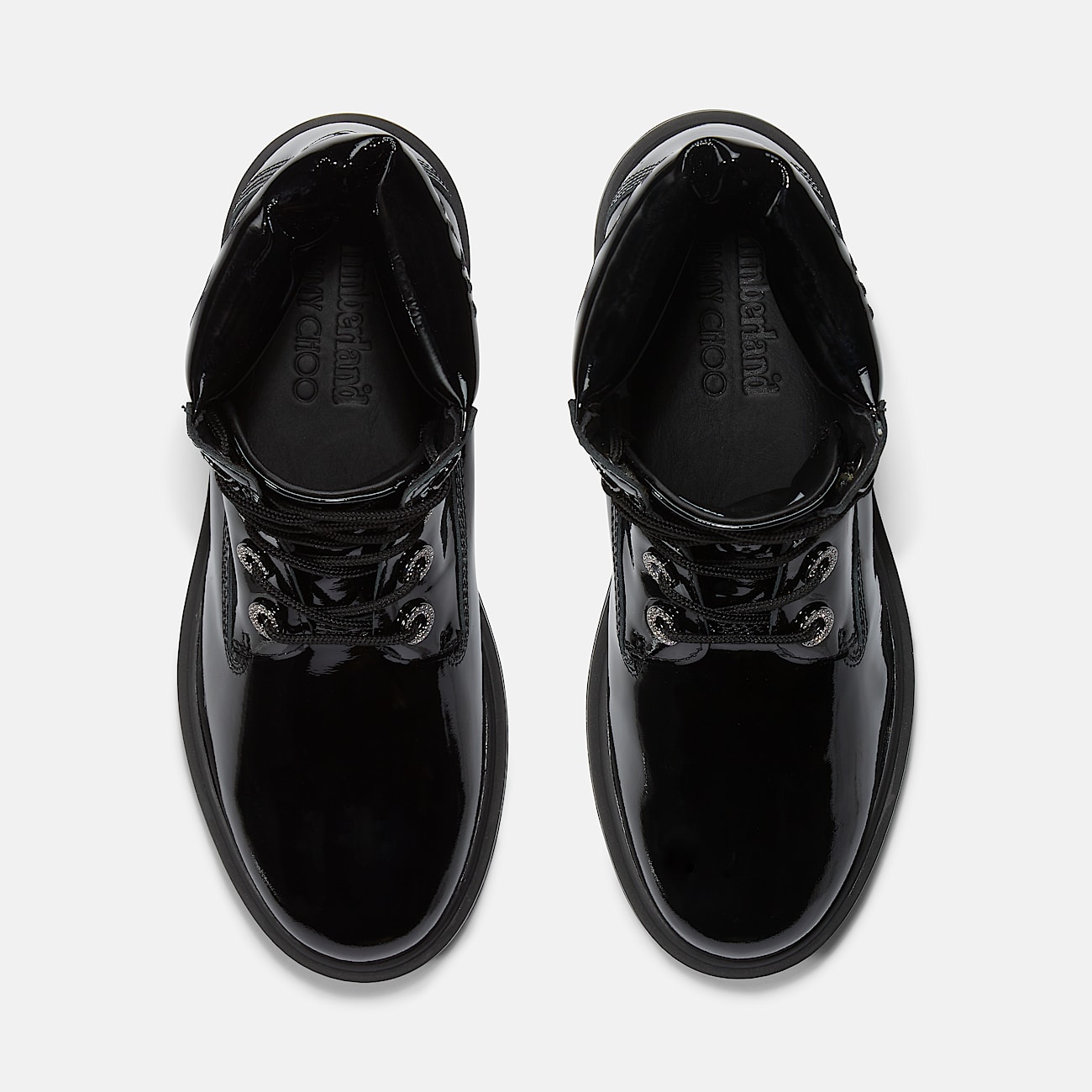 Stivale 6 Inch con Imbracatura Al Ginocchio Jimmy Choo x Timberland® da Donna in colore nero - 2