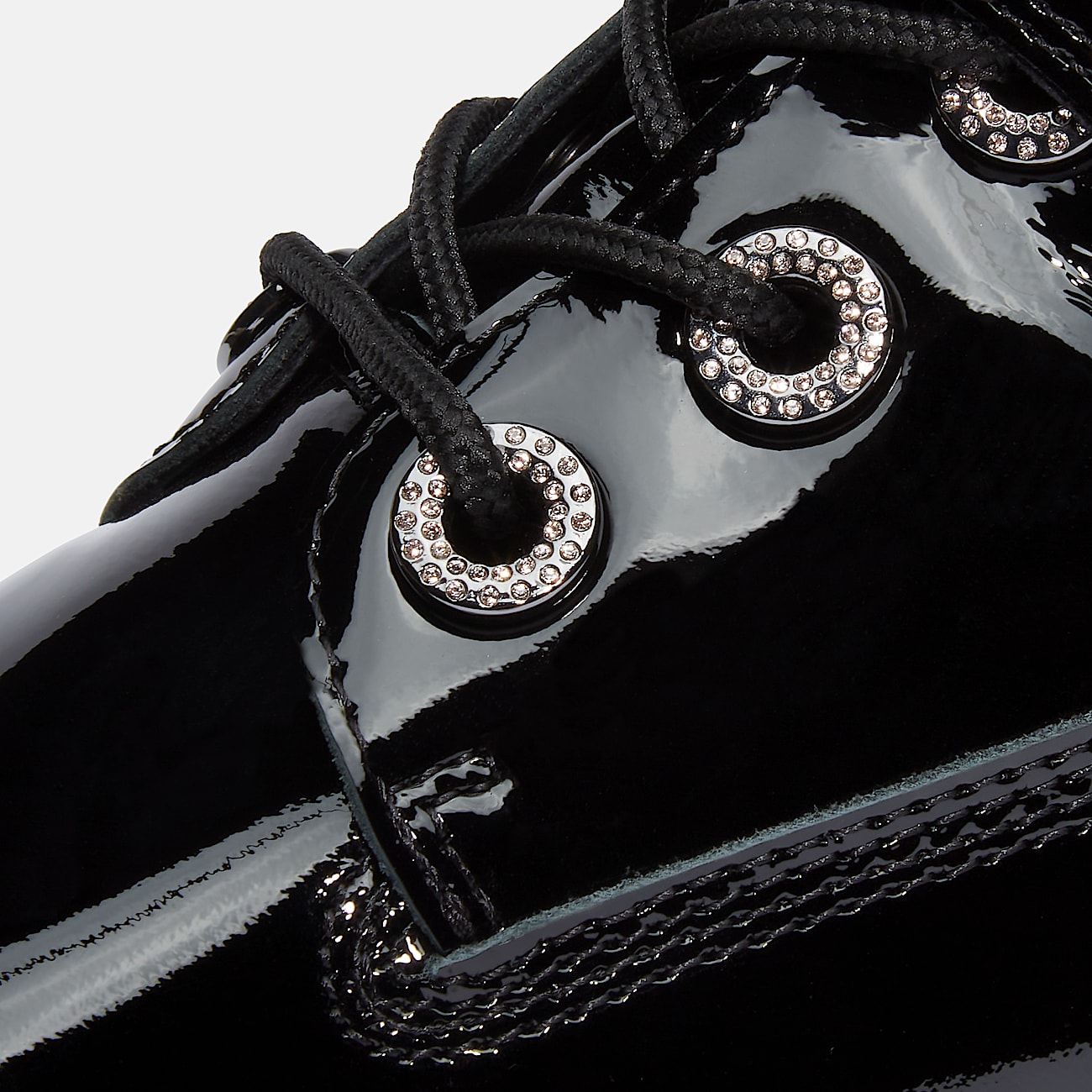 Stivale 6 Inch con Imbracatura Al Ginocchio Jimmy Choo x Timberland® da Donna in colore nero - 9