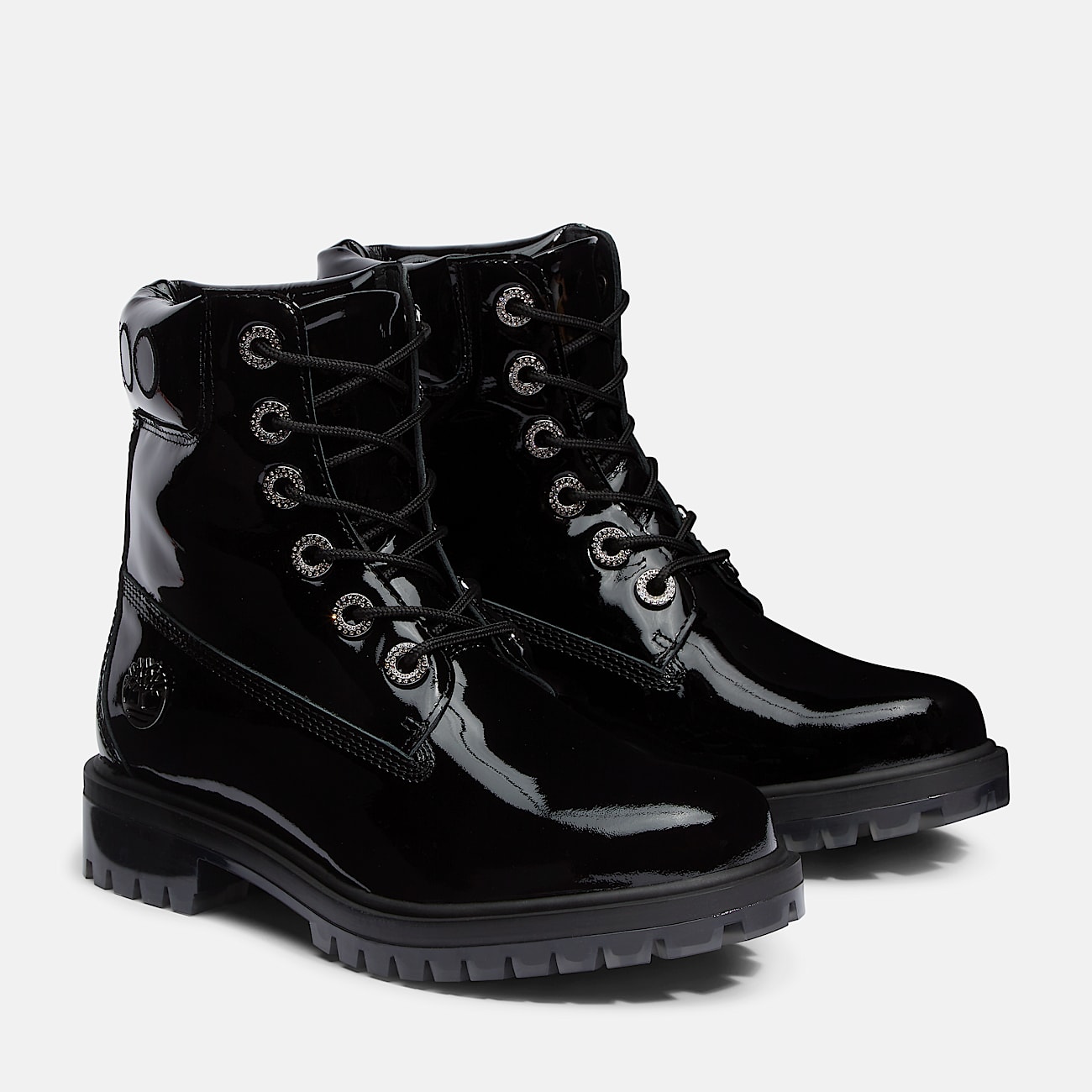 Stivale 6 Inch con Imbracatura Al Ginocchio Jimmy Choo x Timberland® da Donna in colore nero - 10