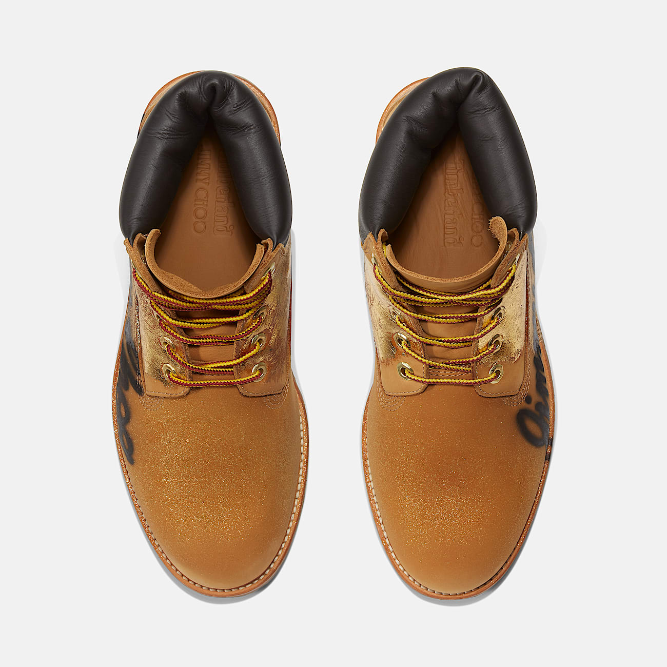 Jimmy Choo x Timberland® Spray-painted Boot for Men in Yellow - 2