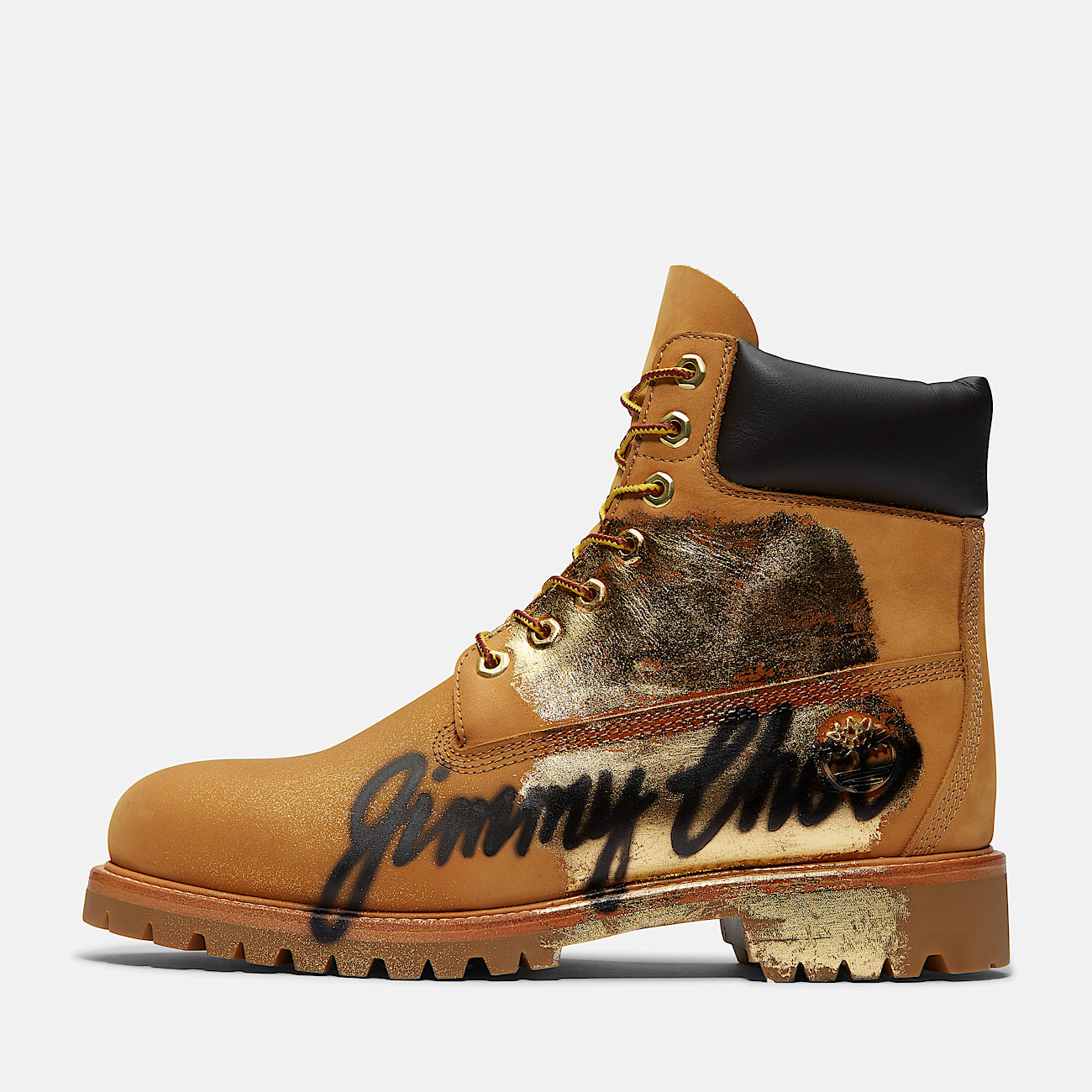 Jimmy Choo x Timberland® Spray-painted Boot for Men in Yellow - 10