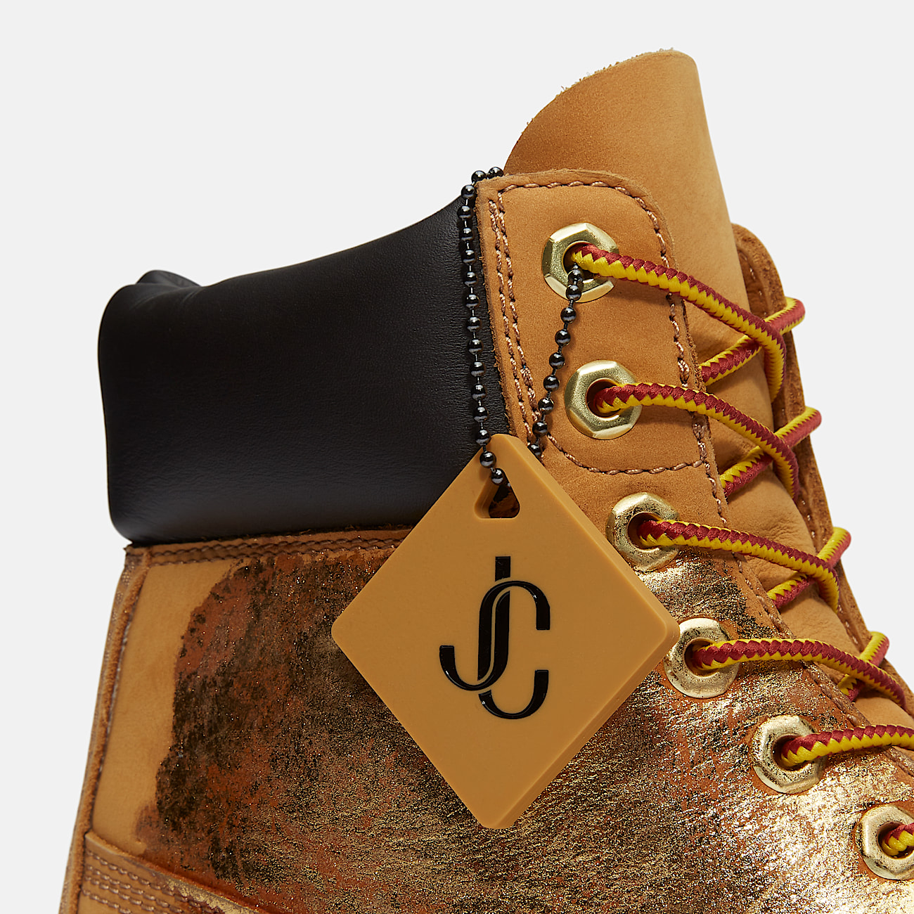 Jimmy Choo x Timberland® Spray-painted Boot for Men in Yellow - 8