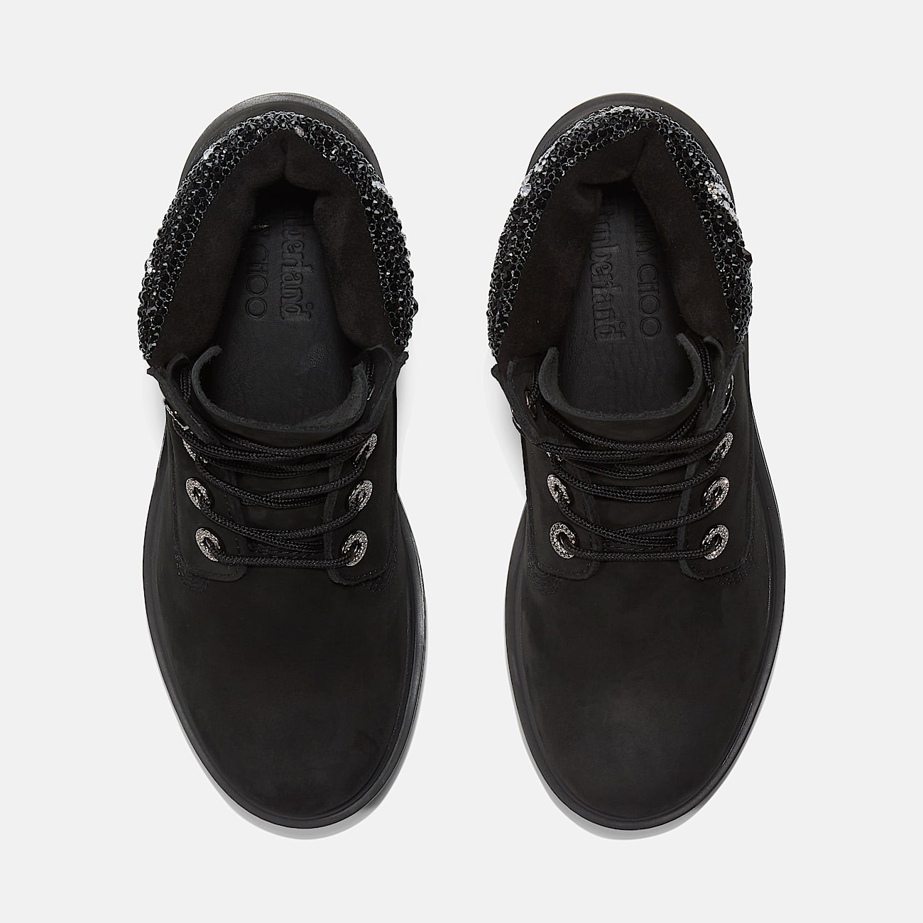 Stivale 6 Inch con Cristalli Jimmy Choo x Timberland® da Donna in colore nero - 3