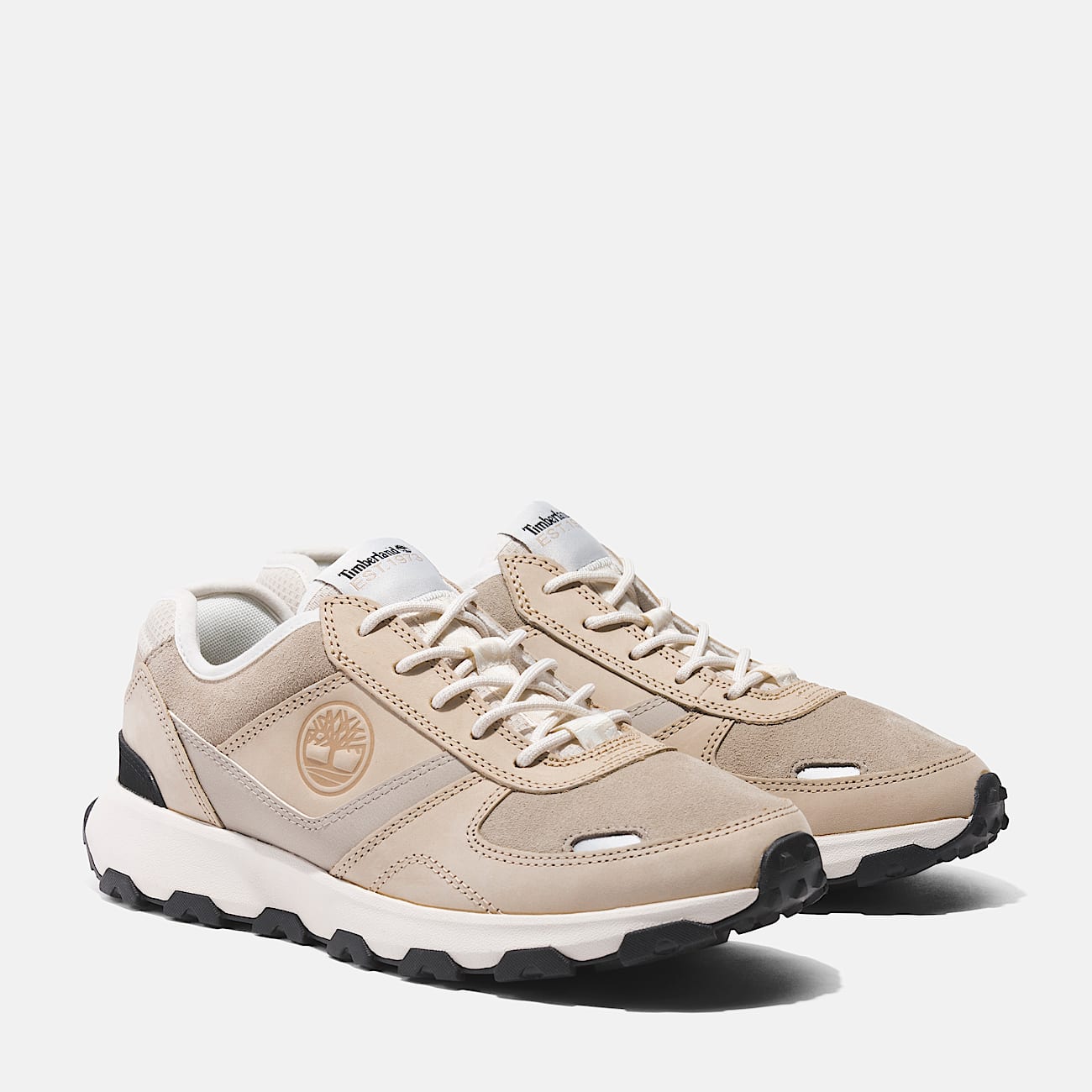 Basket basse à lacets Winsor Park pour homme en beige - 4