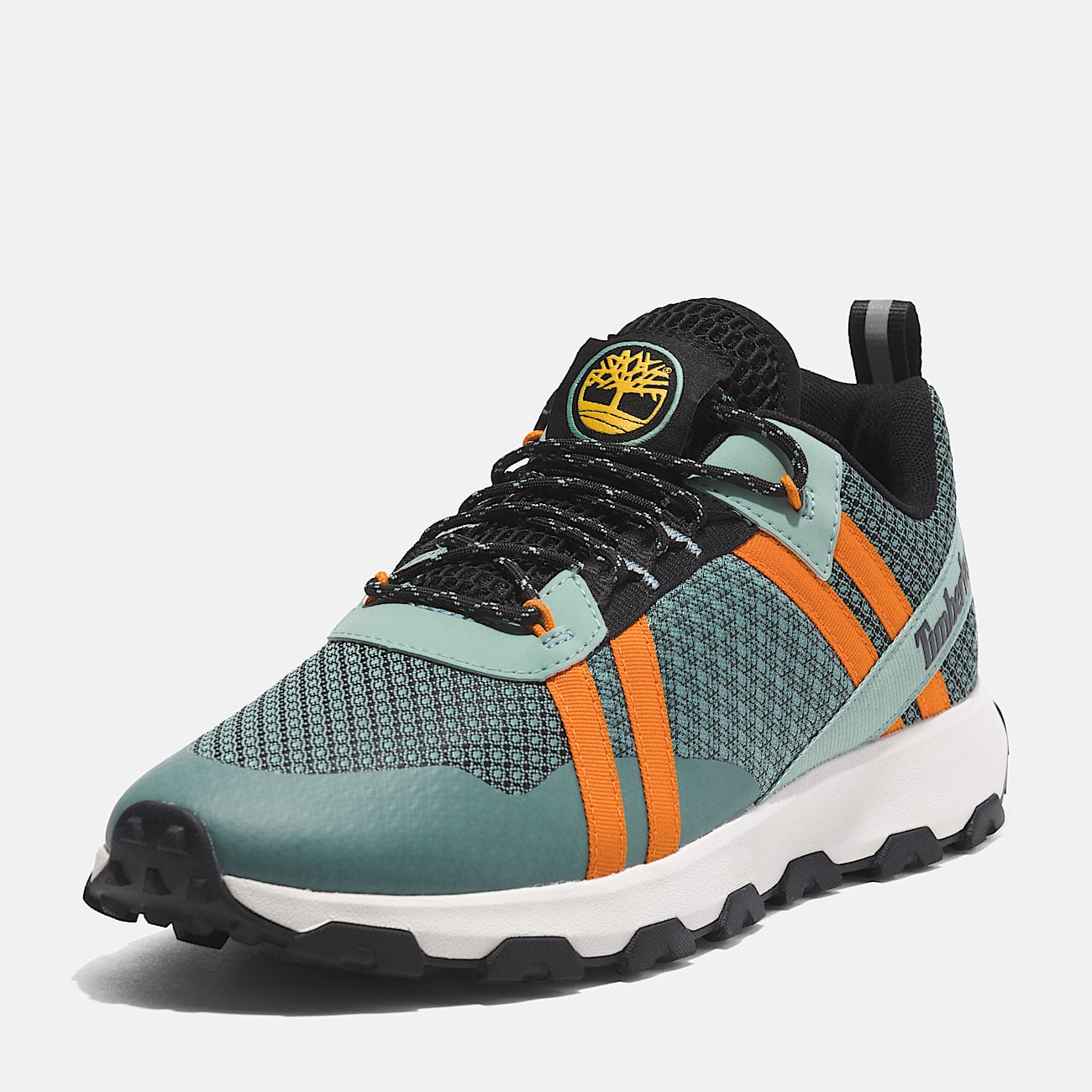 Winsor Trail Low Lace-Up Trainer for Men in Light Green - 9