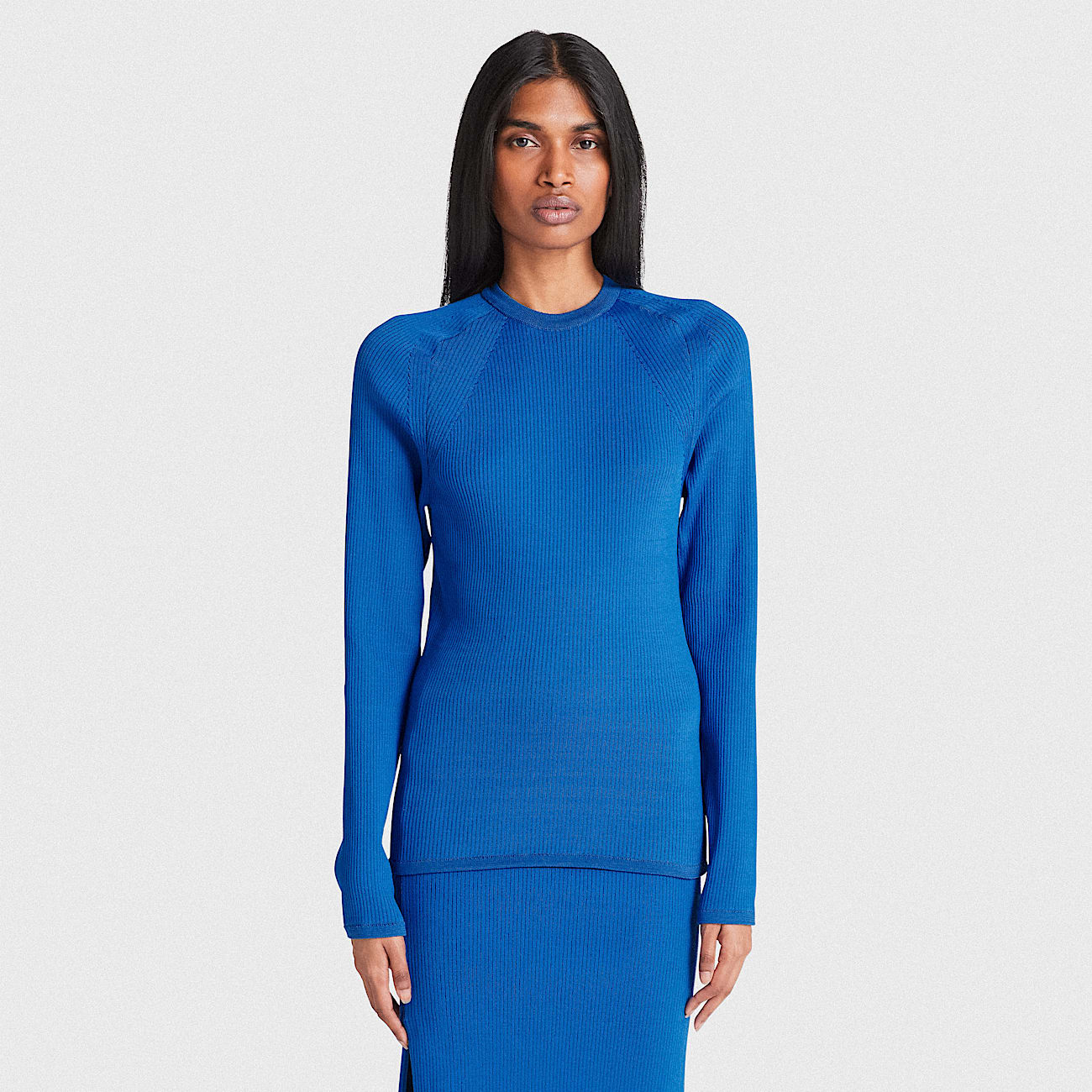 Strato Base in Maglia Timberland® x Suzanne Oude Hengel Future73 da Donna in blu - 7