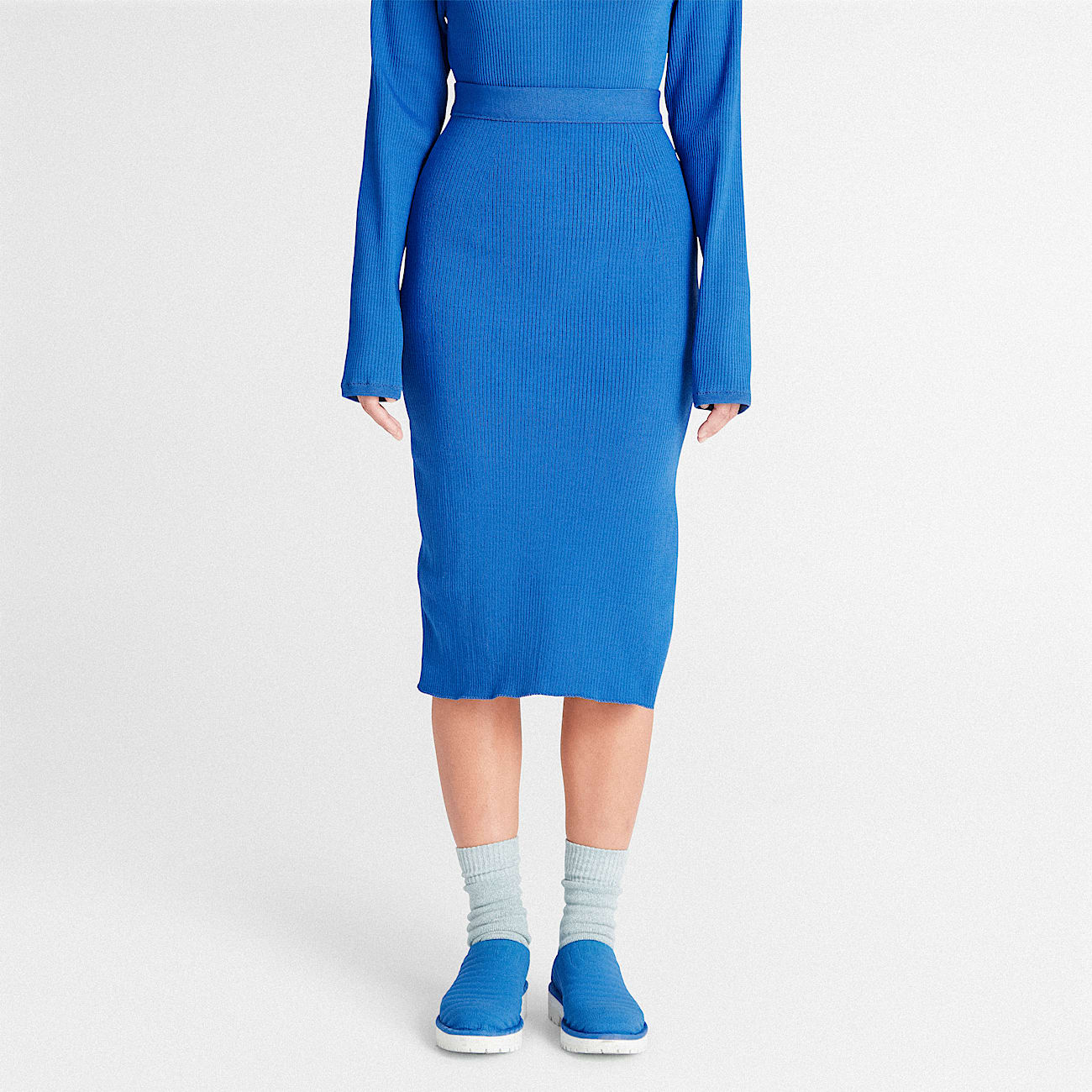 Gonna in Maglia Timberland® x Suzanne Oude Hengel Future73 da Donna in blu - 7