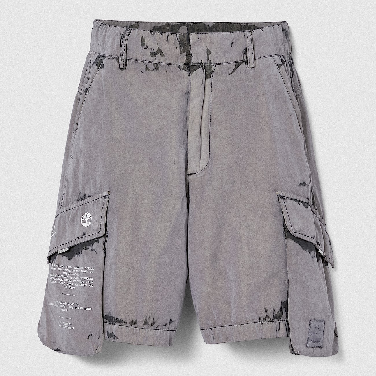 Shorts Cargo Timberland® x A-COLD-WALL* Future73 Unisex in grigio scuro - 8