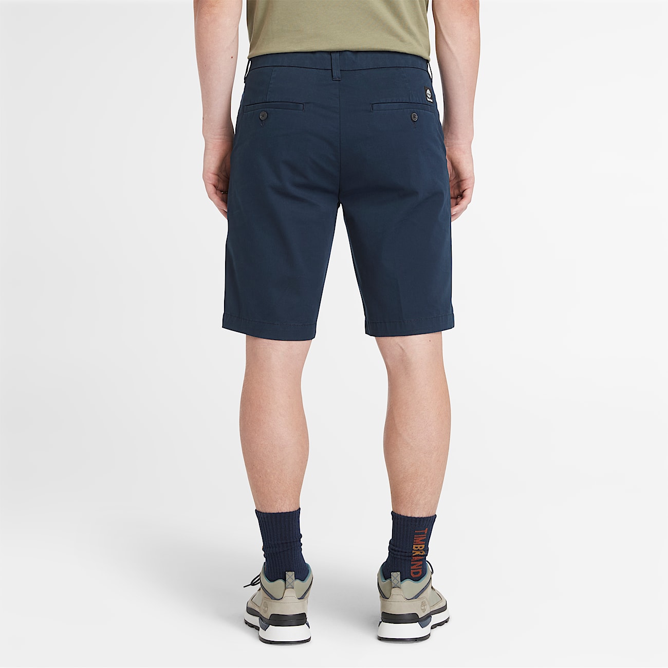 Claremont Twill Chino Shorts fr herr i mrkbl TBL Bl ALT9