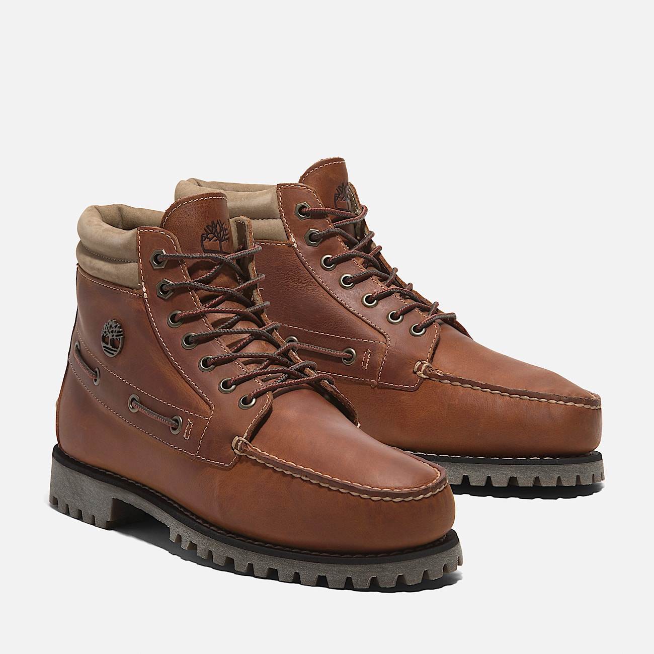 Timberland® Authentic Lace-up Boot for Men in Brown - 4