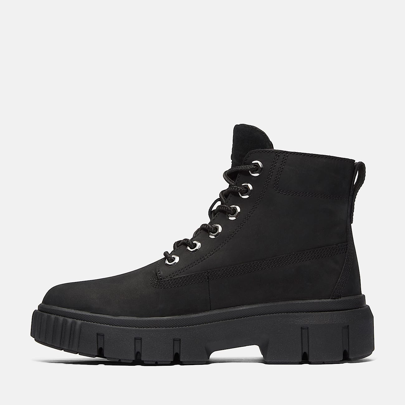 Botas Greyfield de caa media para mujer en negro TBL negro ALT5