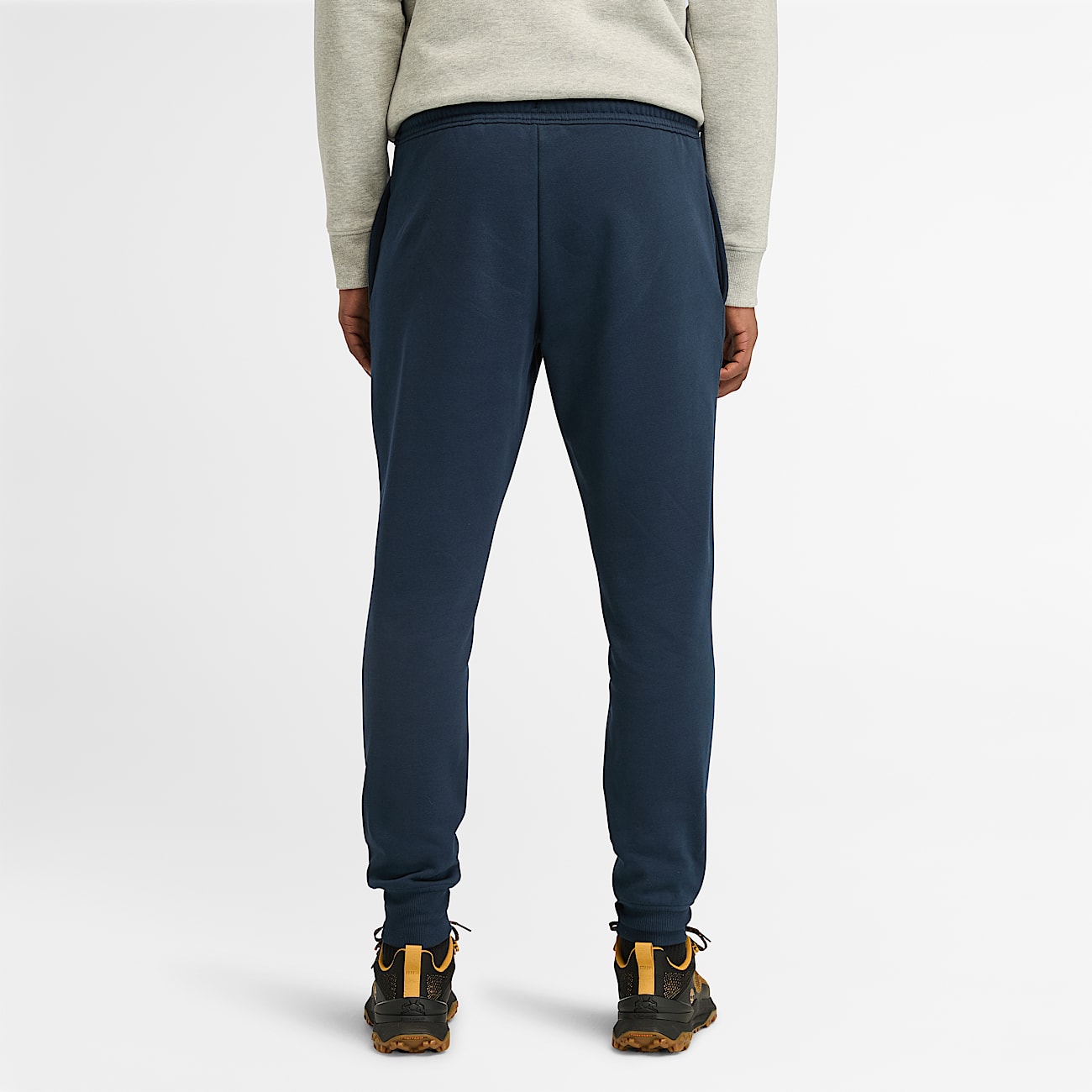 Exeter River Brushed Back Jogger for Men in Dark Blue TBL Blue ALT9