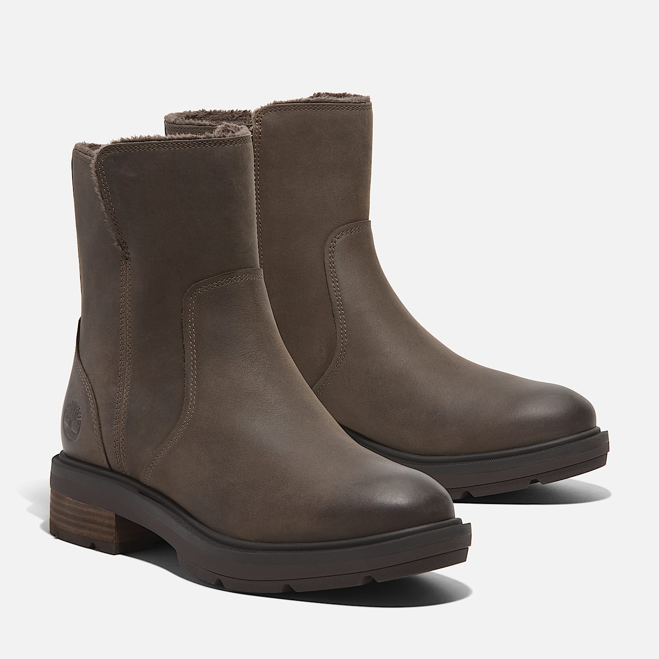 Brimfield Warm Lined Boot for Women in Brown TBL Brown ALT3