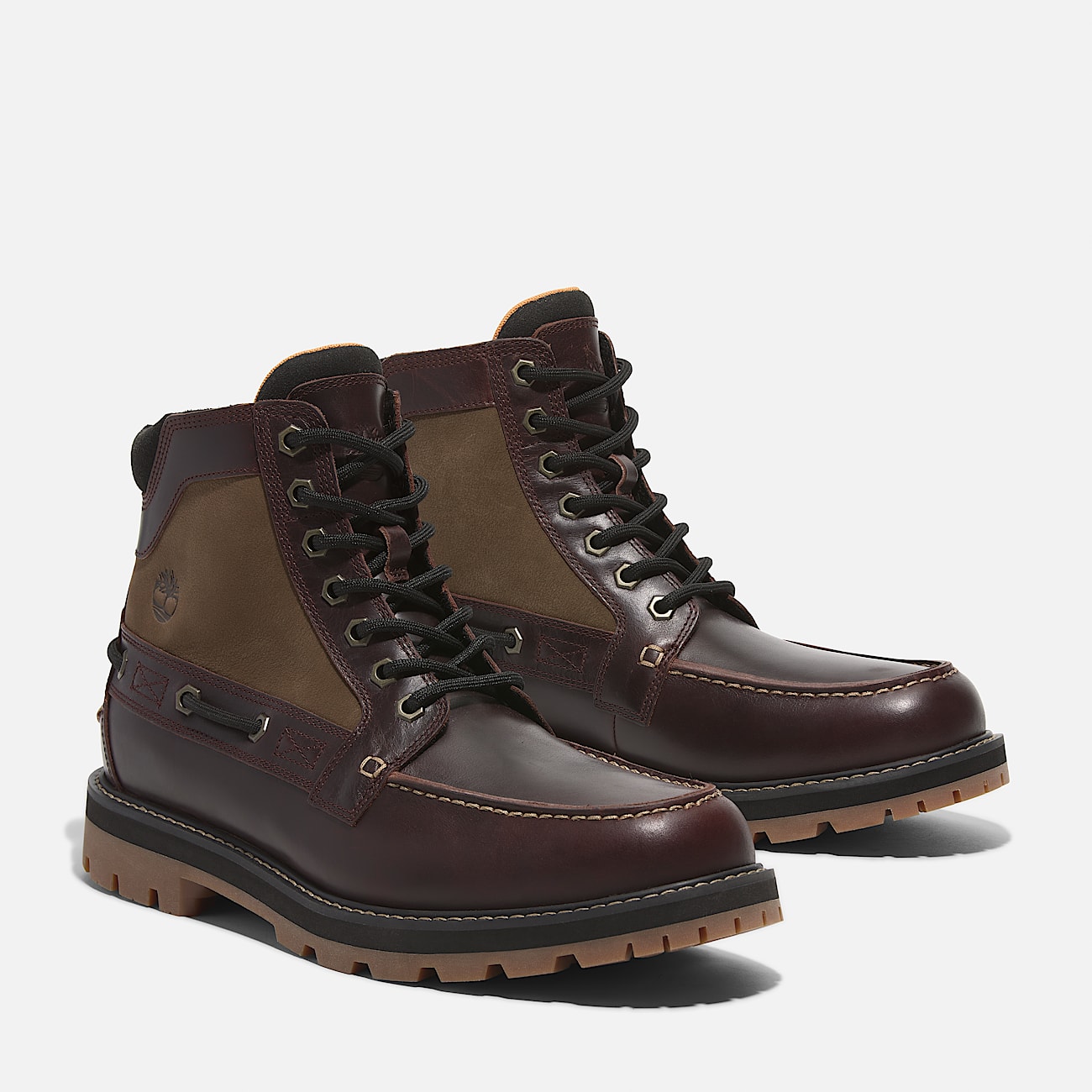Britton Road Mid Boot for Men in Burgundy TBL Burgundy ALT3