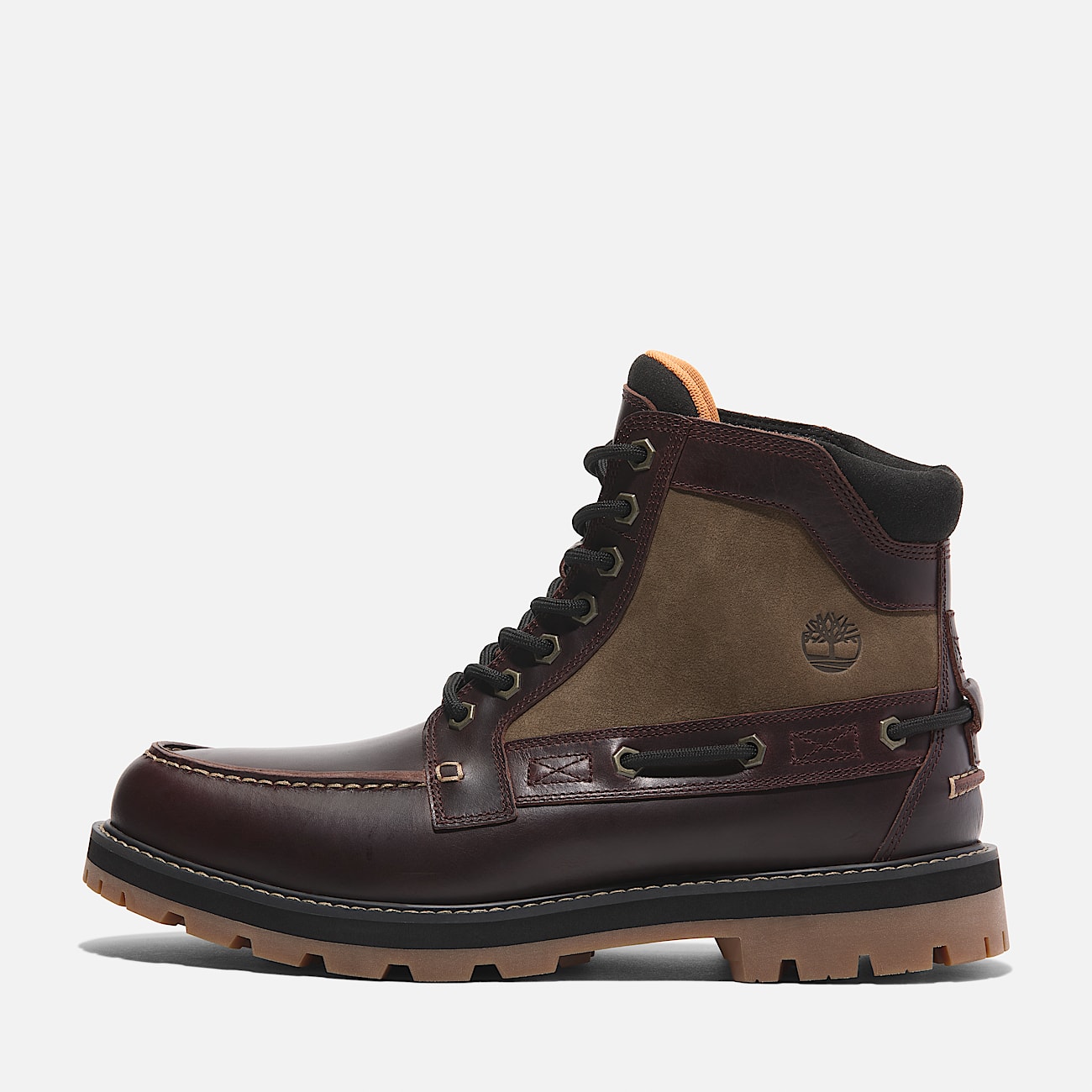 Britton Road Mid Boot for Men in Burgundy TBL Burgundy ALT7