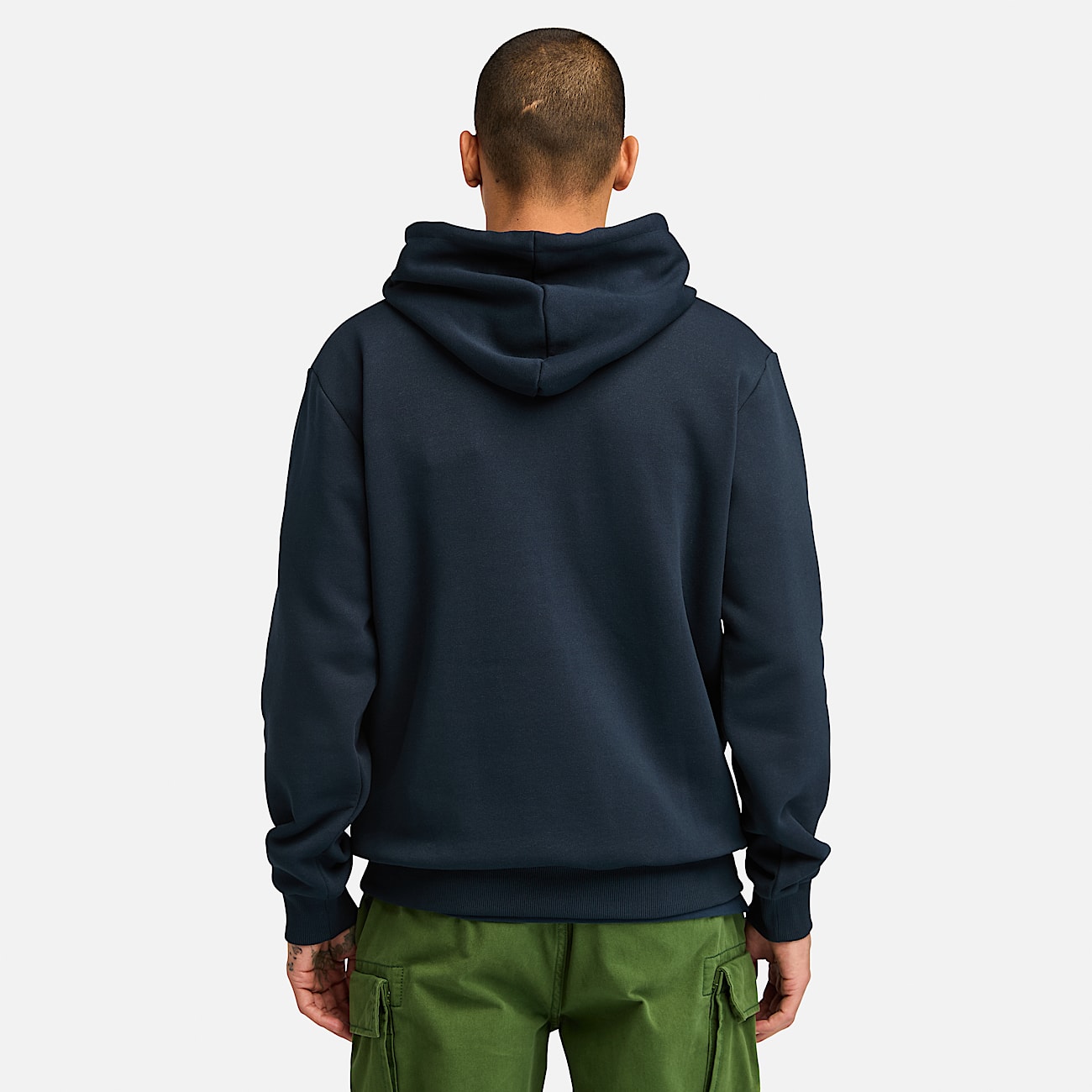 Sweat à capuche Hampthon pour homme en bleu foncé - 4