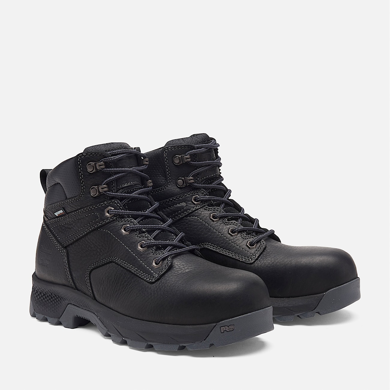 6Inch Timberland PRO TiTAN Boot mit Zehenschutz aus Verbundwerkstoff fr Herren in Schwarz TBL Schwarz ALT3