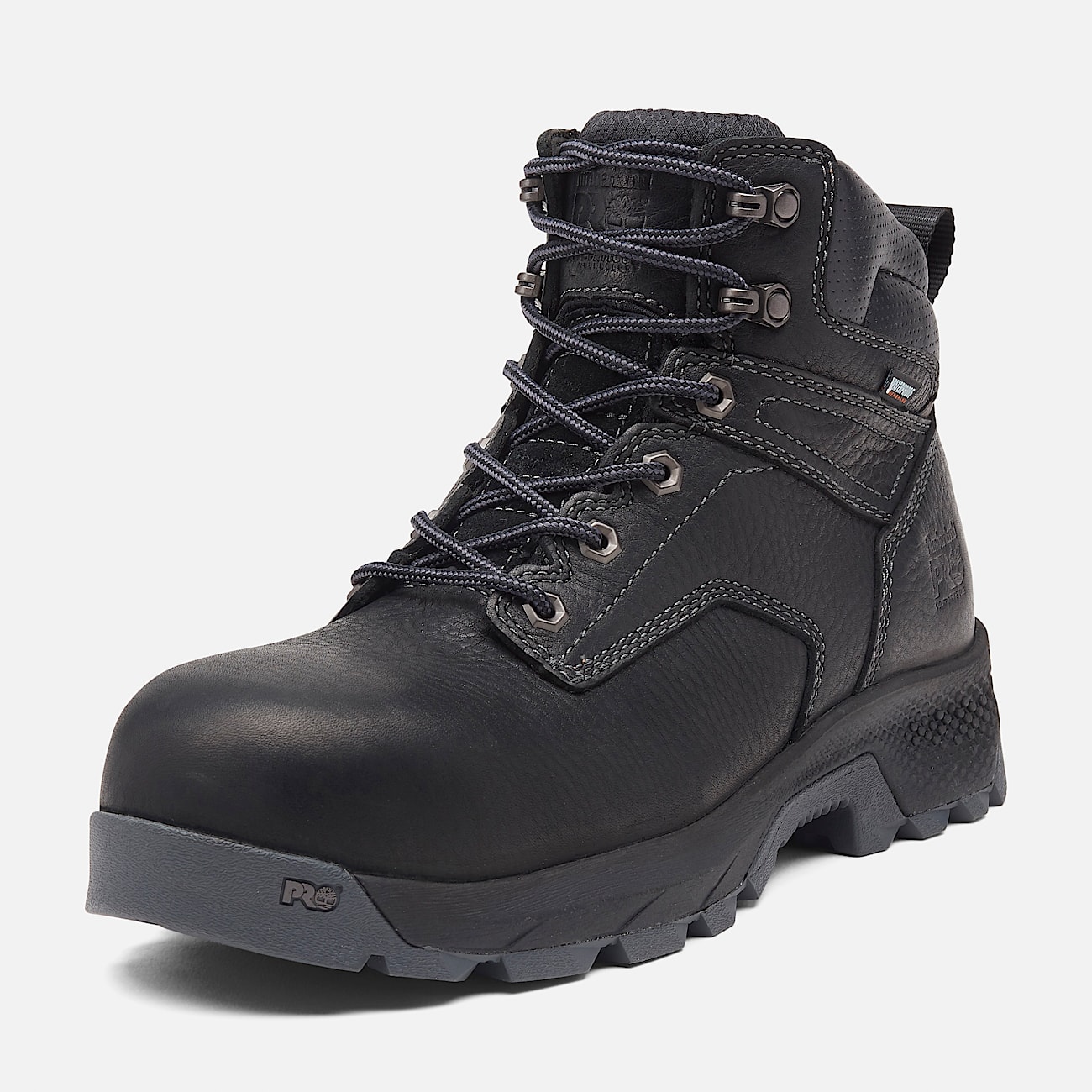 6Inch Timberland PRO TiTAN Boot mit Zehenschutz aus Verbundwerkstoff fr Herren in Schwarz TBL Schwarz ALT8