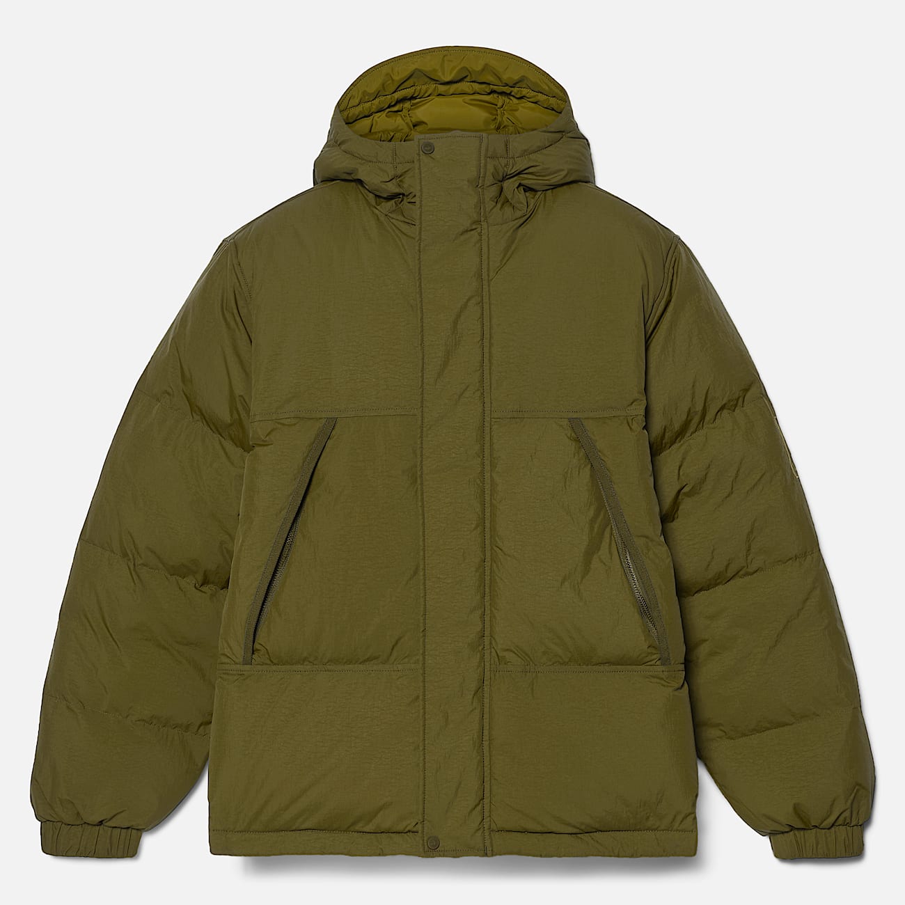 Howker Durable Water Repellent Puffer Jacket for Men in Green - 6