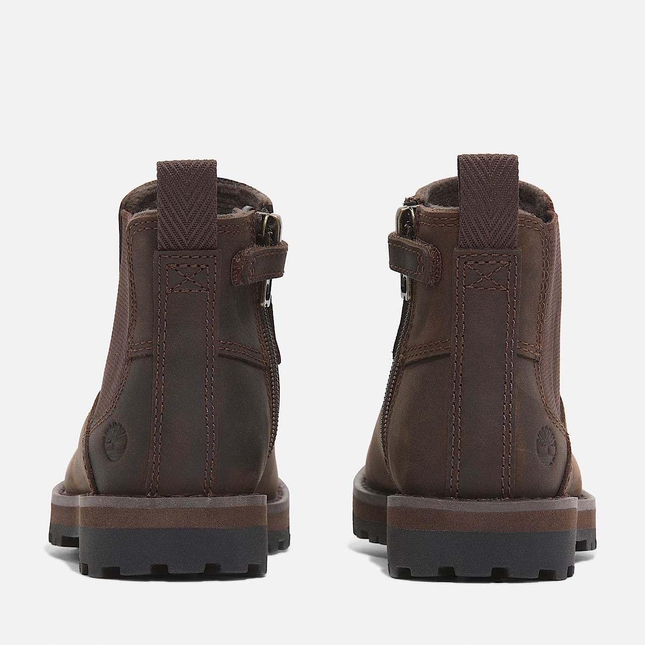 Courma Kid Chelsea Boot for Toddler in Dark Brown TBL Brown ALT4