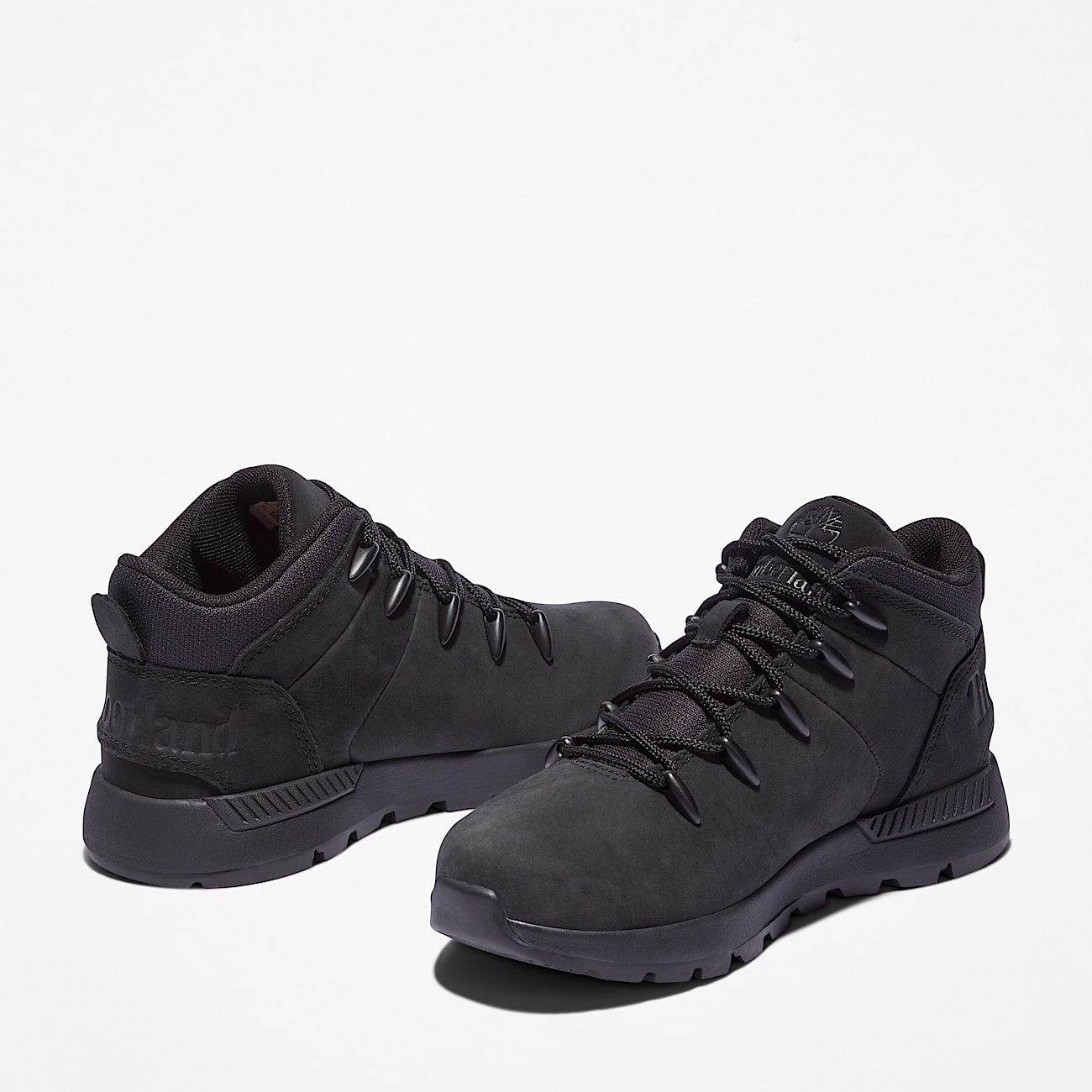 Sprint Trekker Mid Bungee Trainer for Youth in Black TBL Black ALT5