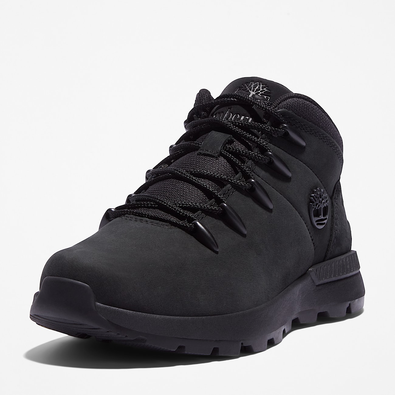 Sprint Trekker Mid Bungee Trainer for Youth in Black TBL Black ALT8
