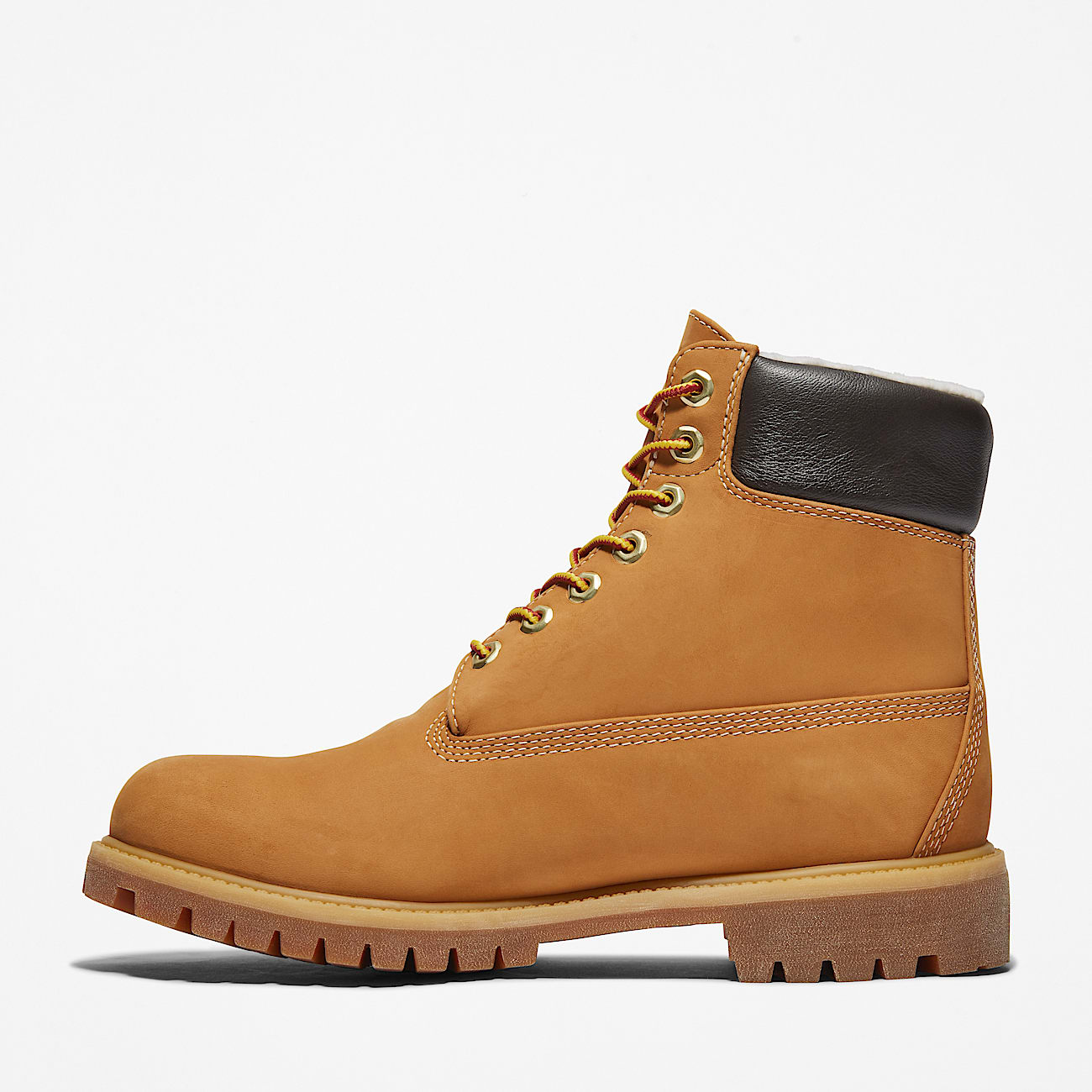 Wasserdichter Timberland Premium 6Inch Boot mit warmem Futter fr Herren in Gelb TBL Gelb ALT5
