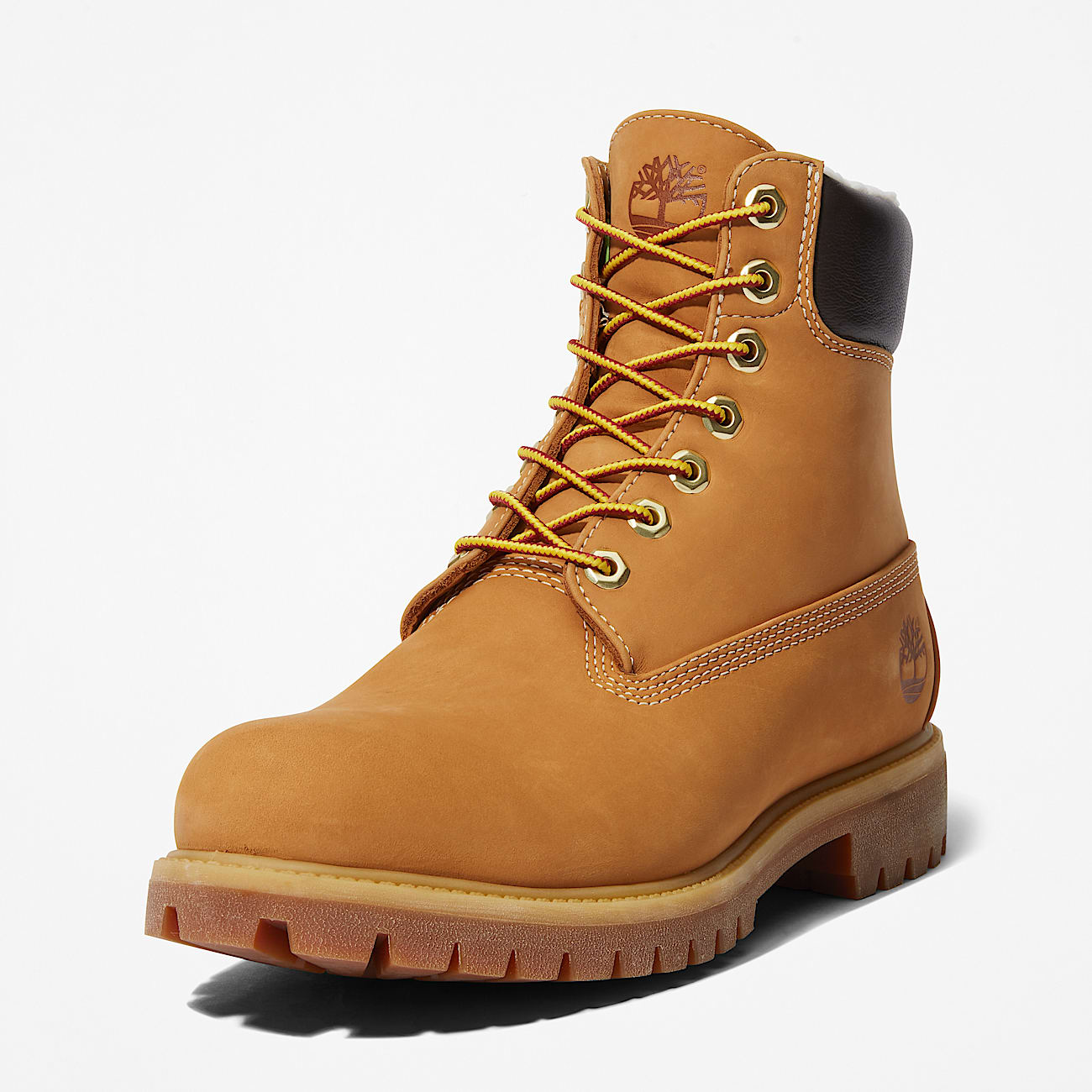Wasserdichter Timberland Premium 6Inch Boot mit warmem Futter fr Herren in Gelb TBL Gelb ALT8