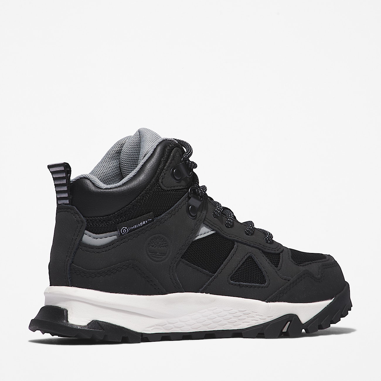 Lincoln Peak Laceup Hiking Boot for Youth in Black TBL Black ALT6