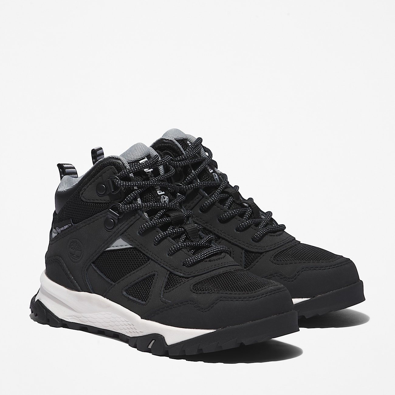 Lincoln Peak Mid Waterproof Hiking Boot for Junior in Black TBL Black ALT3