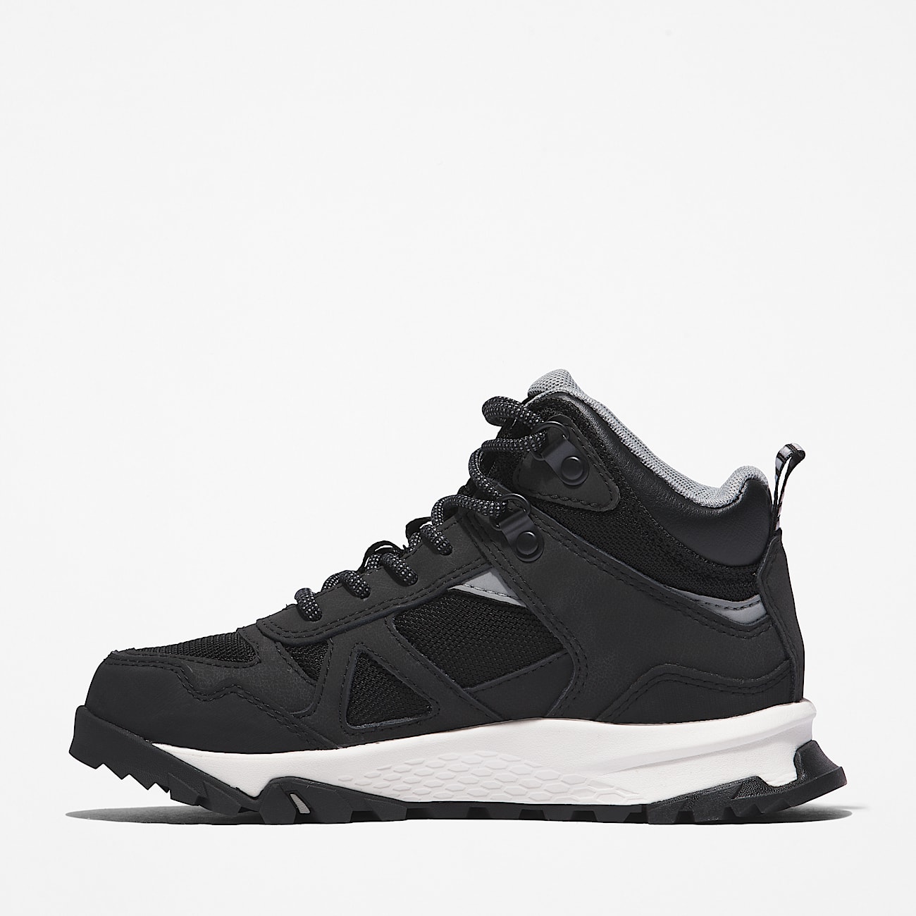 Lincoln Peak Mid Waterproof Hiking Boot for Junior in Black TBL Black ALT5