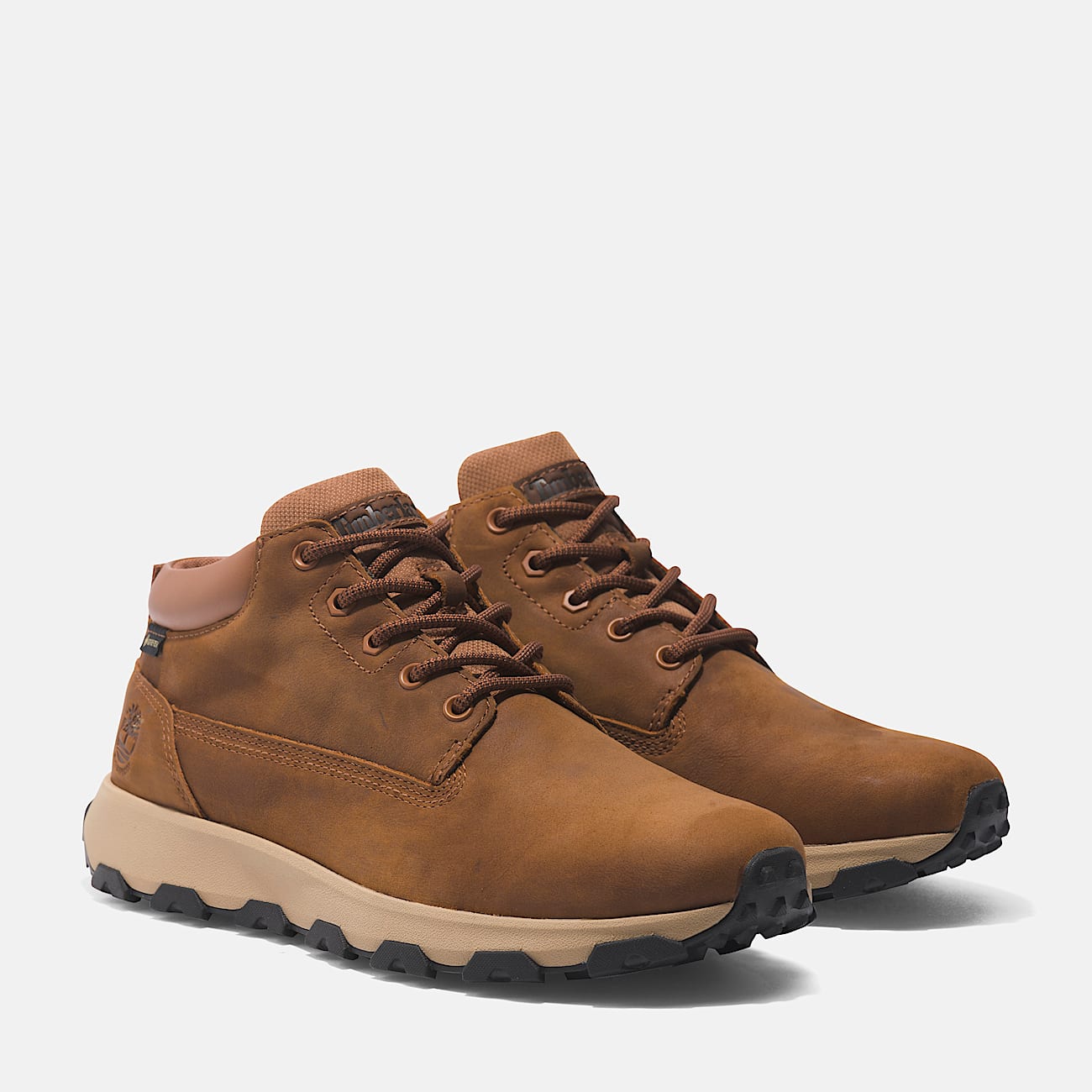 Winsor Park Mid GORETEX Trainer for Men in Light Brown TBL Brown ALT3