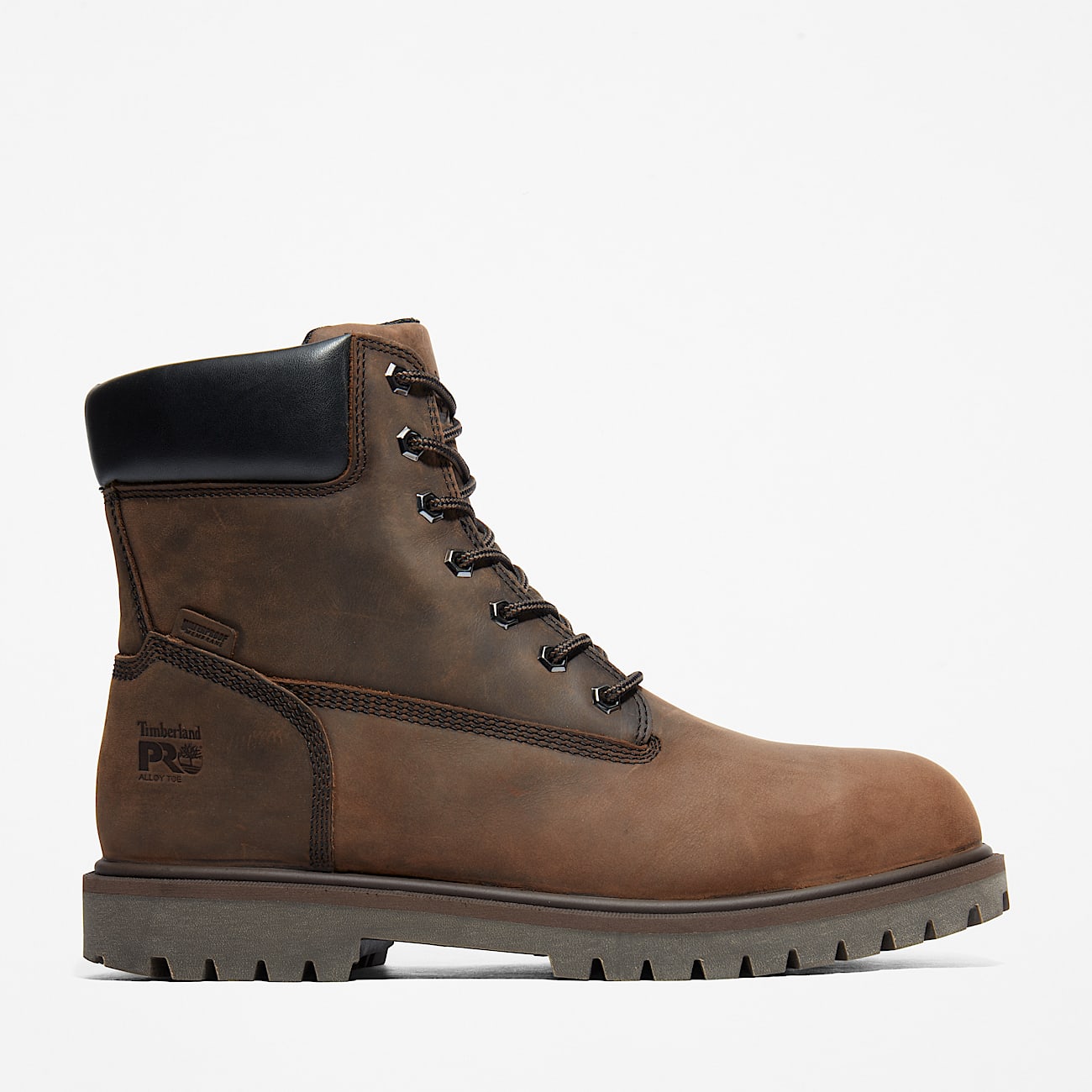 Wasserdichter Timberland PRO Iconic Work Boot mit Zehenkappe aus Metalllegierung fr Herren in Braun TBL Braun HERO