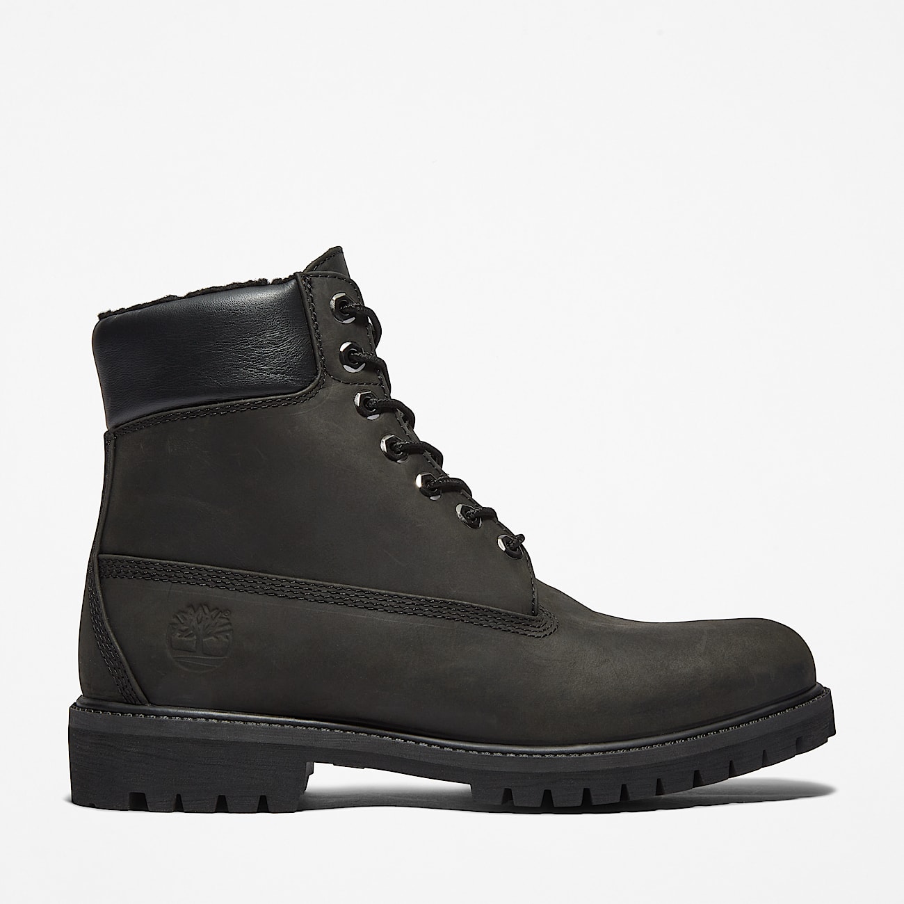 Botas impermeables Timberland Premium 6Inch con forro clido para hombre en negro TBL negro HERO