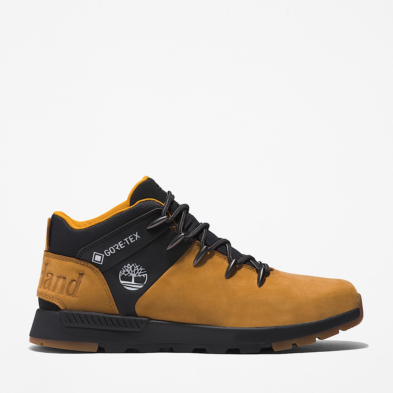 Sprint Trekker Mid Waterproof Trainer for Men in Yellow TBL Yellow HERO