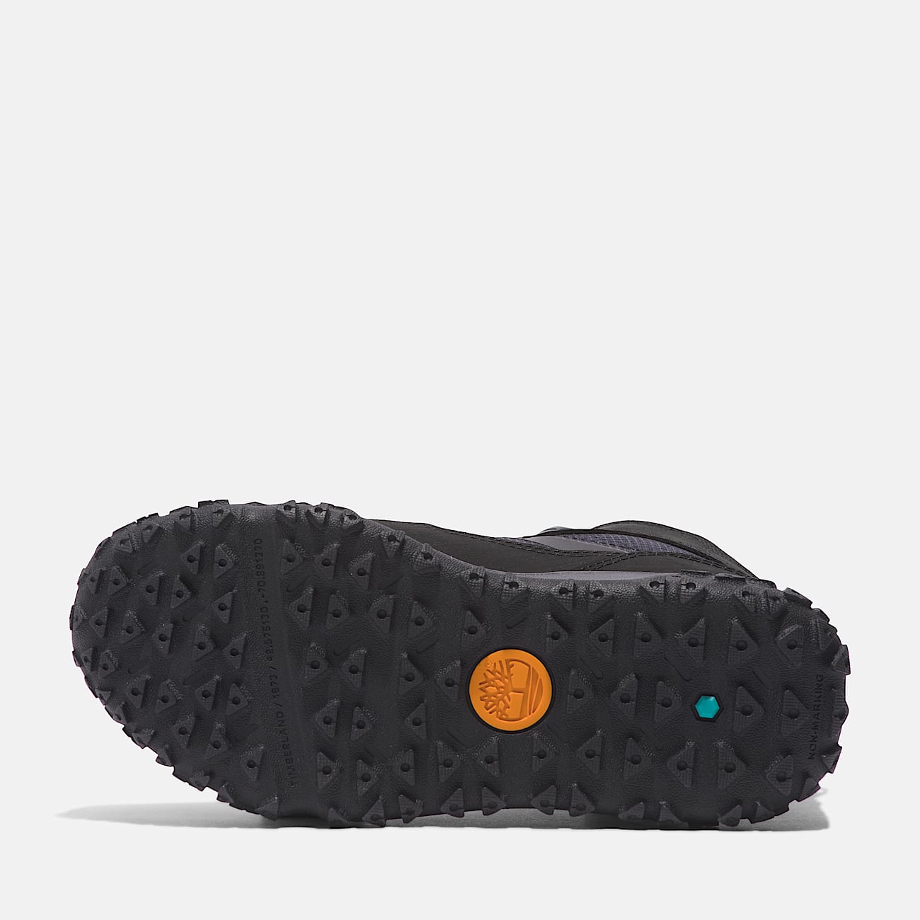 Halbhoher wasserdichter GreenStride Motion 6 Sneaker fr Kinder in Schwarz TBL Schwarz ALT3