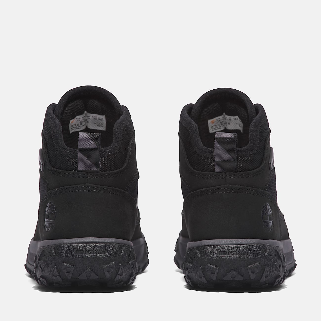 Halbhoher wasserdichter GreenStride Motion 6 Sneaker fr Kinder in Schwarz TBL Schwarz ALT5