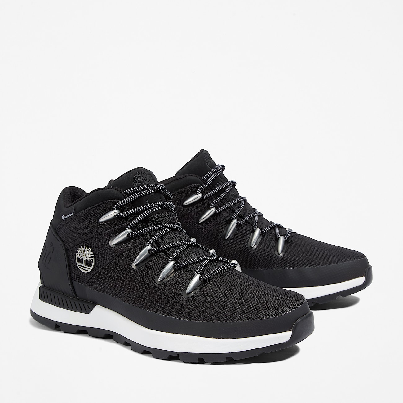 Sprint Trekker Mid Waterproof Trainer for Men in Black TBL Black ALT4