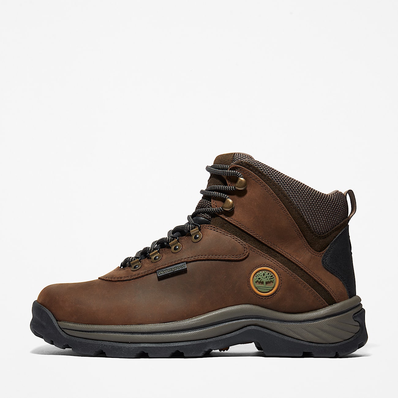 White Ledge Mid Waterproof Hiking Boot for Men in Brown - 8