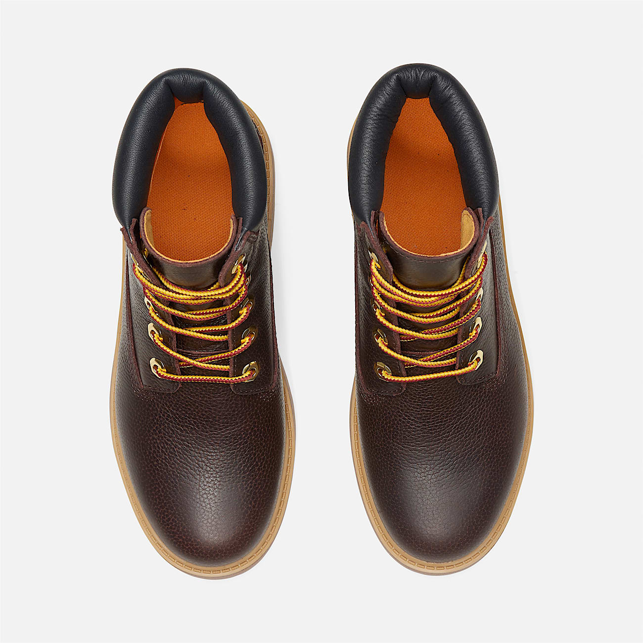 6-inch Boot compensée imperméable à lacets Espresso Stone Street pour femme en marron foncé/noir - 2