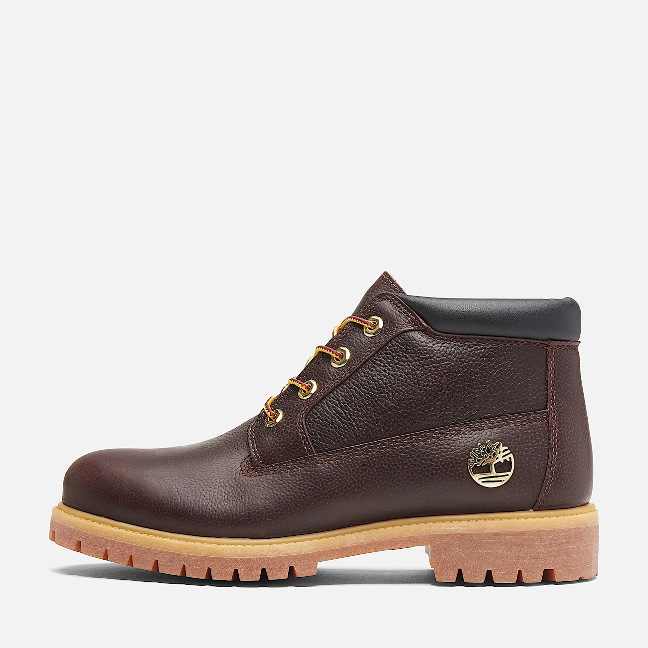 Timberland Premium® Espresso Nelson Waterproof Chukka Boot for Men in Dark Brown/Black - 8