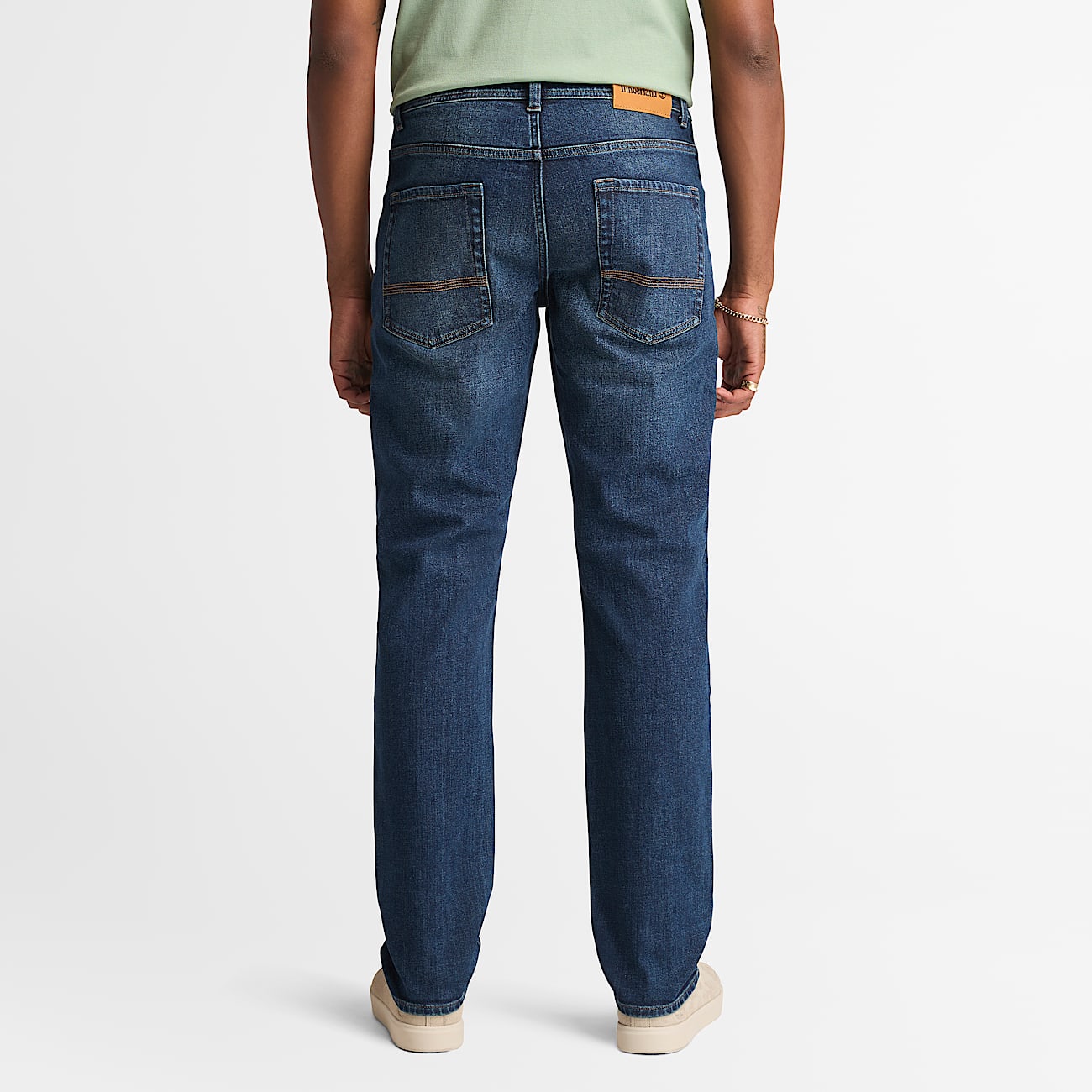 Schmale StretchJeans fr Herren in Blau TBL Blau ALT9