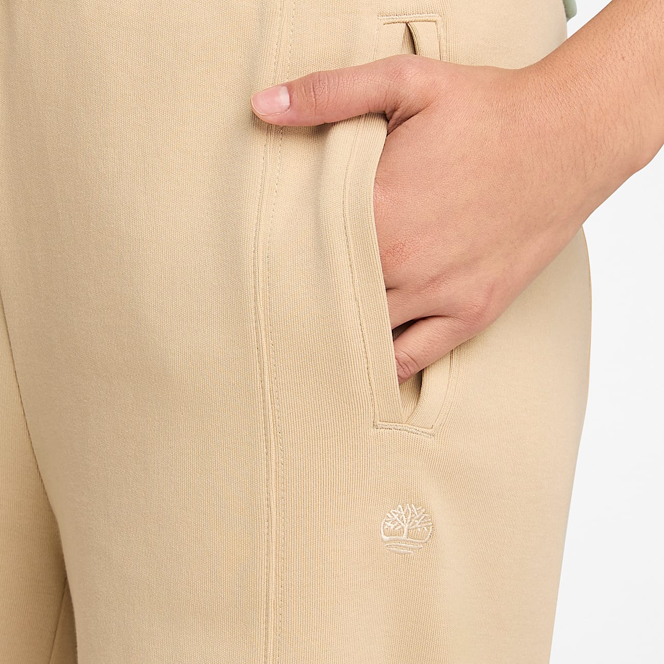 Luxuriöse Palazzo-Hose für Damen in Beige - 3