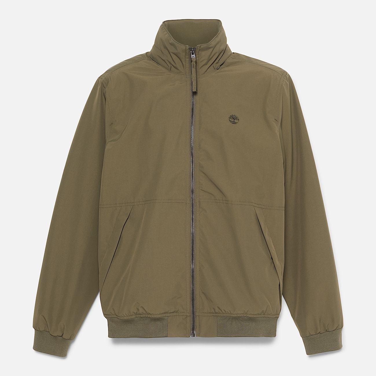 Blouson bomber imperméable pour homme en vert - 6