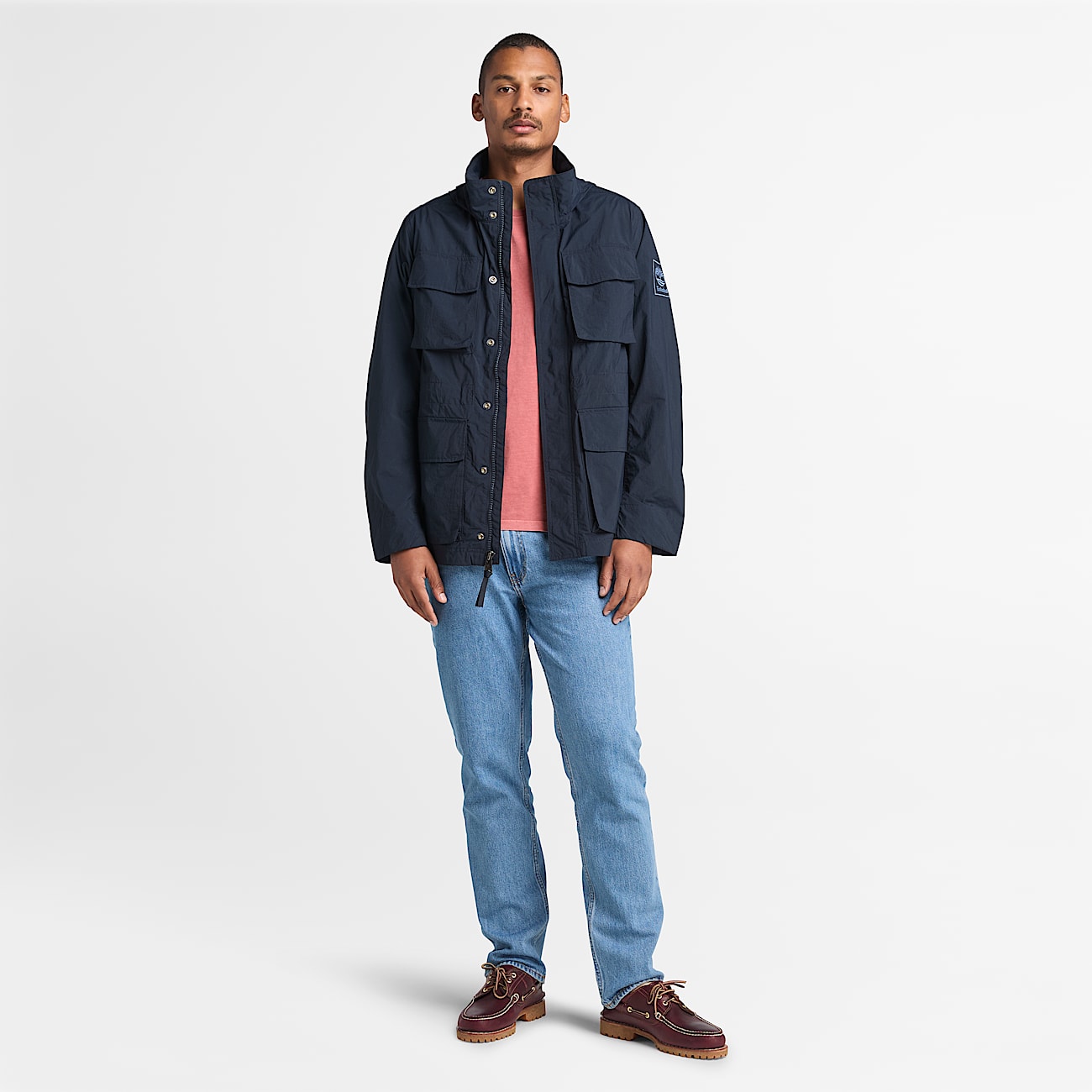 Abington Durable Water Repellent Field Jacket for Men in Dark Blue - 2