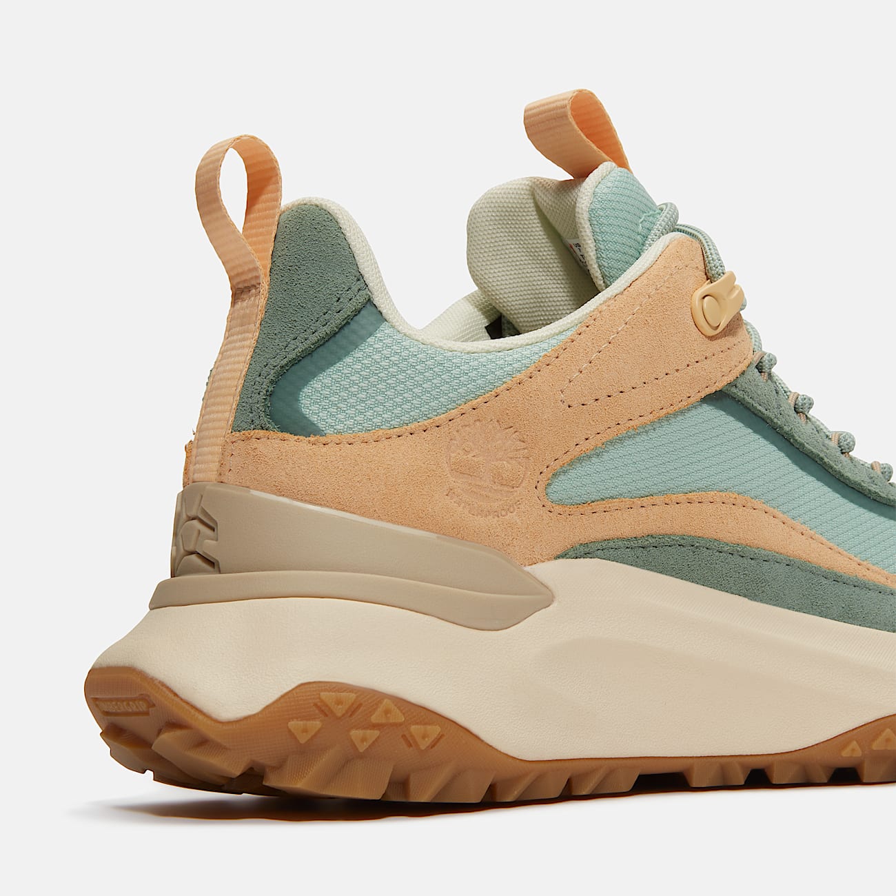 Basket basse imperméable à lacets Motion Access pour femme en vert clair - 10