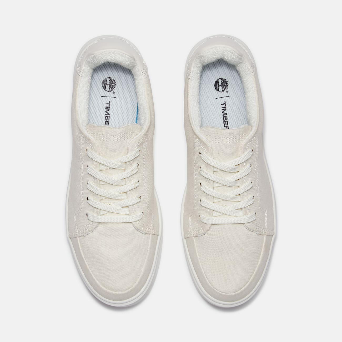 Basket basse à lacets Emerson Street pour femme en blanc - 2